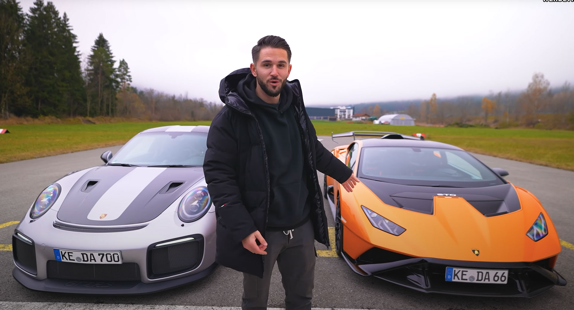 ランボルギーニカウンタックとPORSCHE911 GT2 Who wins: Lamborghini Huracan Performante vs. Porsche 911 GT2 RS