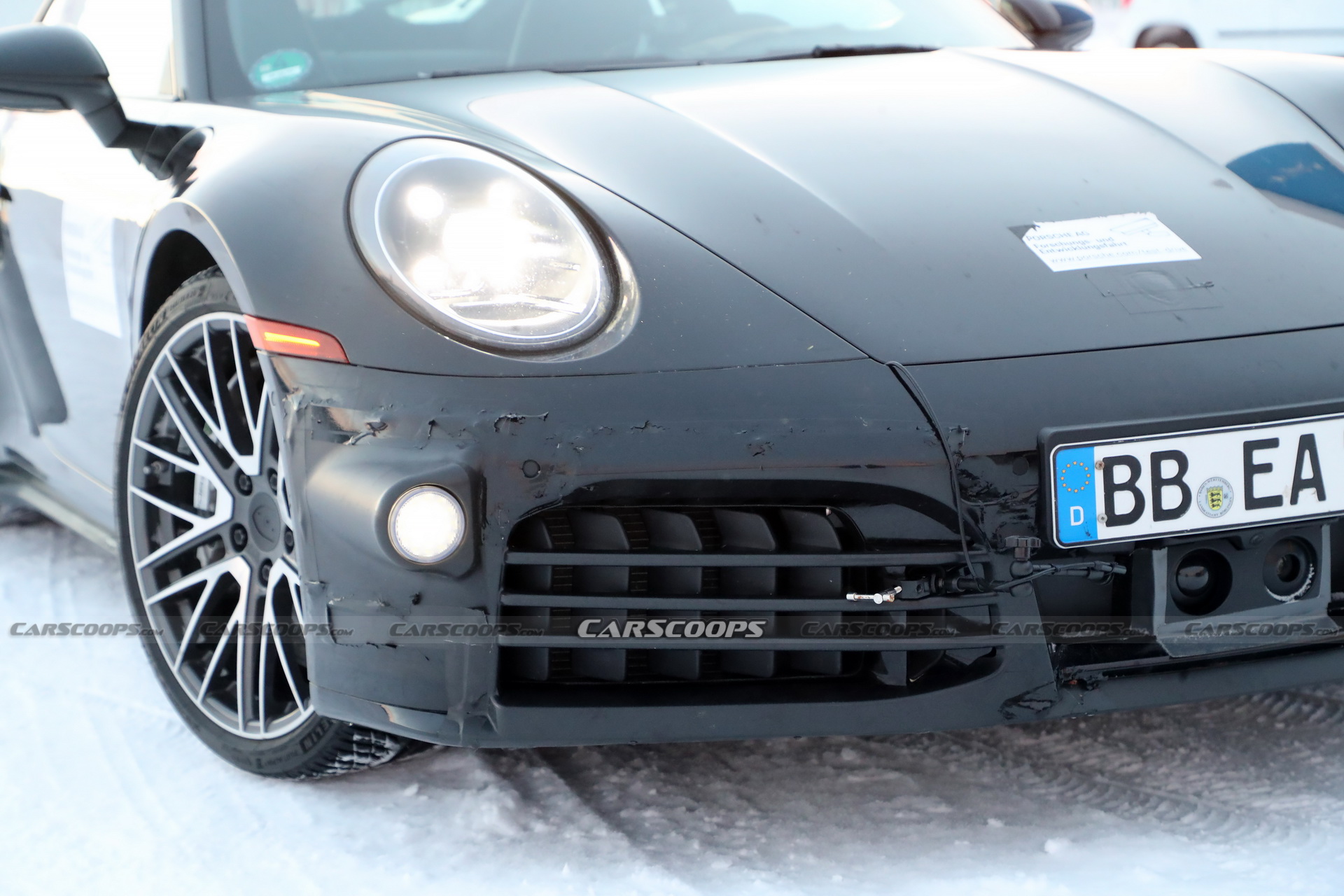 Porsche Is Already Working On A Facelift For The 992 911 Turbo