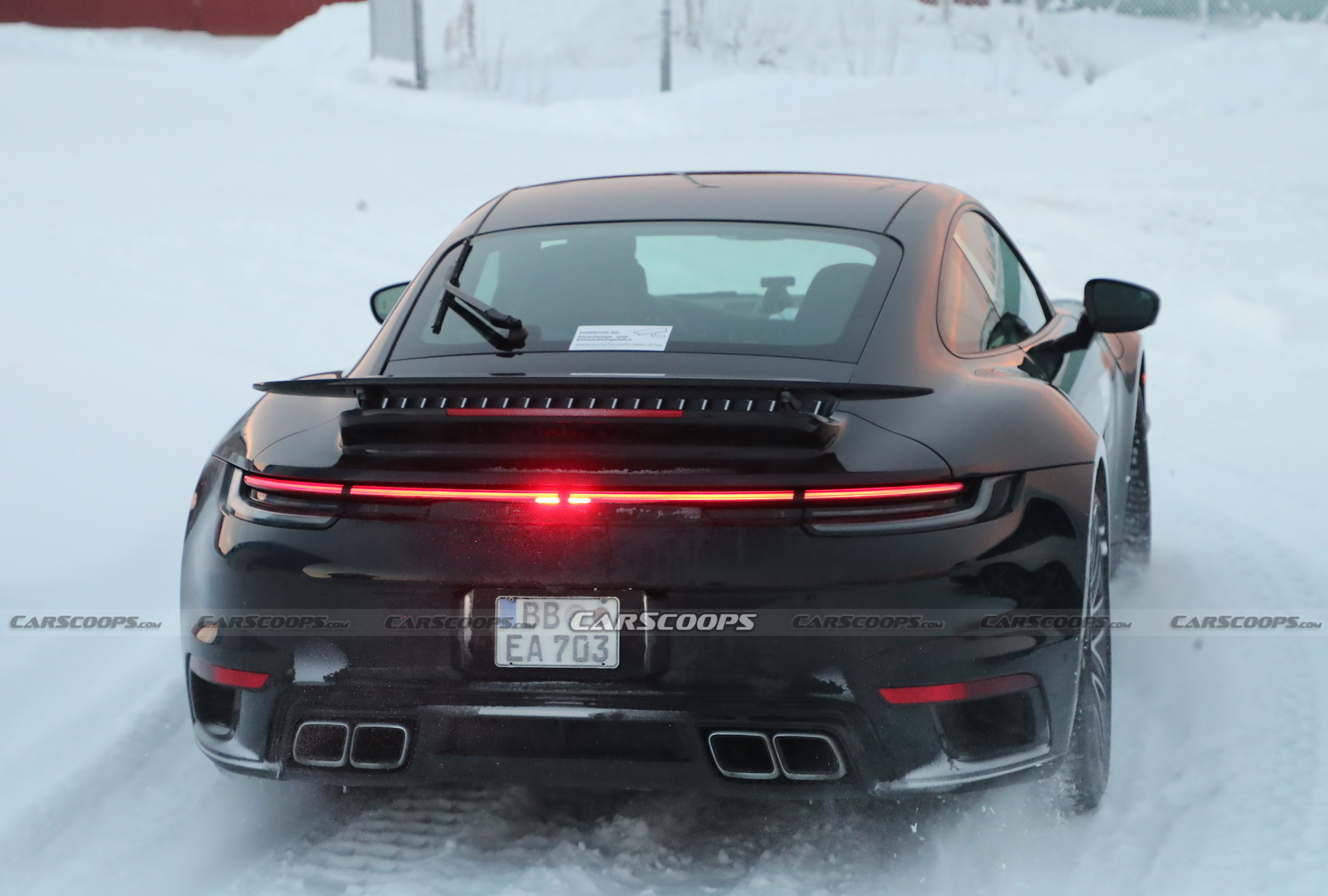 Porsche Is Already Working On A Facelift For The 992 911 Turbo