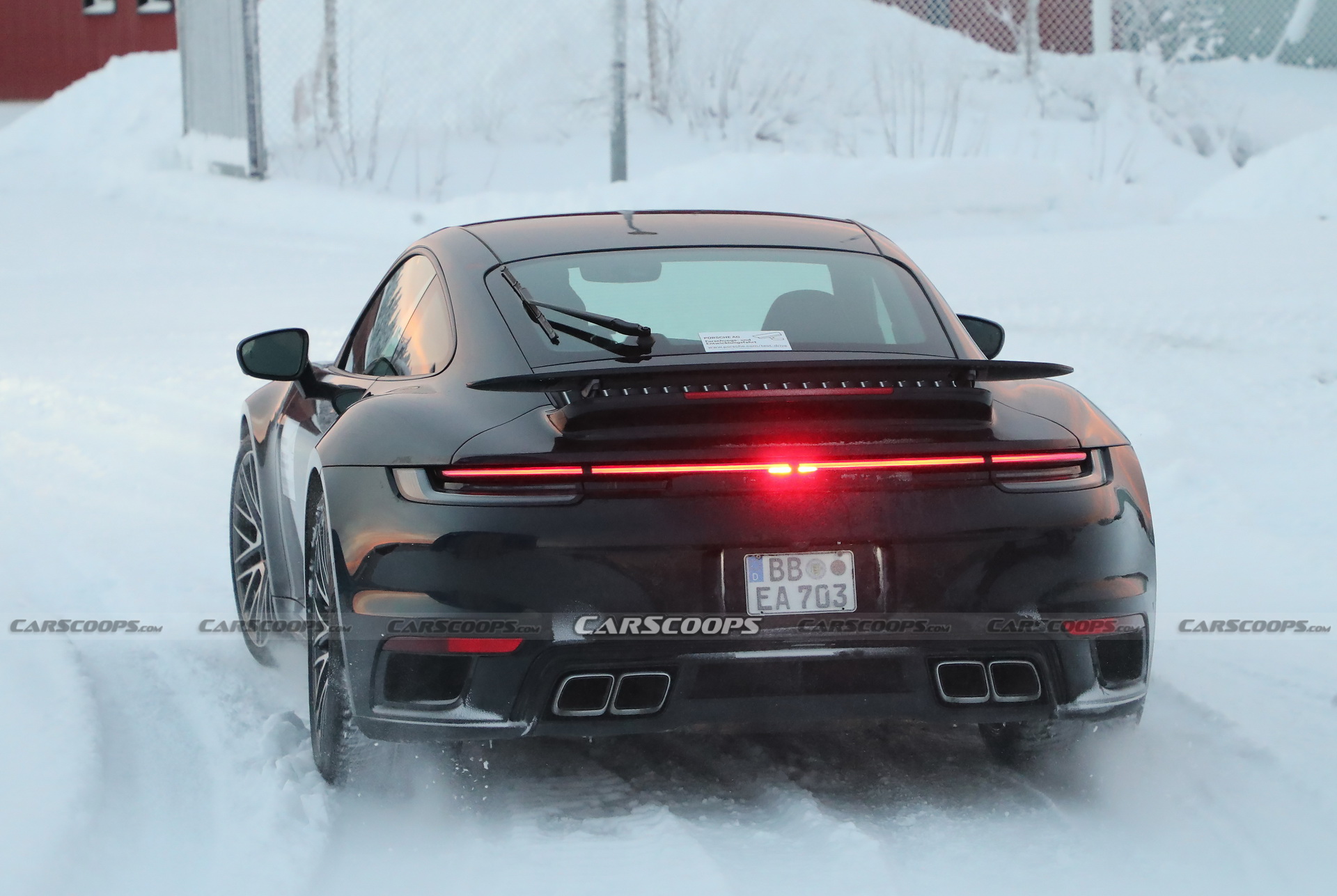 Porsche Is Already Working On A Facelift For The 992 911 Turbo
