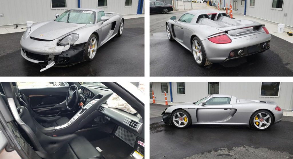  Porsche Carrera GT With A Cracked Tub Needs Someone To Save It