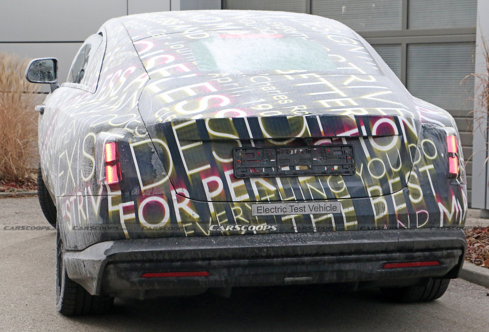 2024 Rolls-Royce Spectre EV Makes Spy Debut Revealing Split Headlights