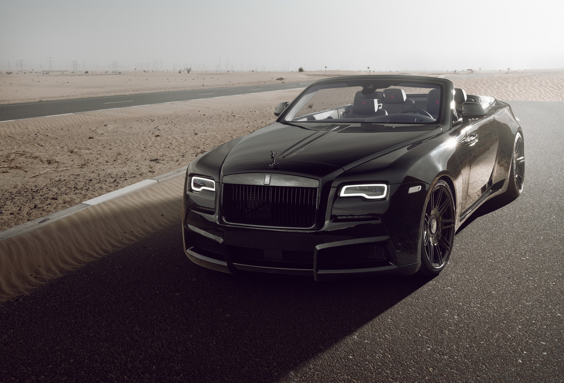 Spofec Builds 3 Overdose Convertibles Based On The Rolls-Royce Dawn Black Badge