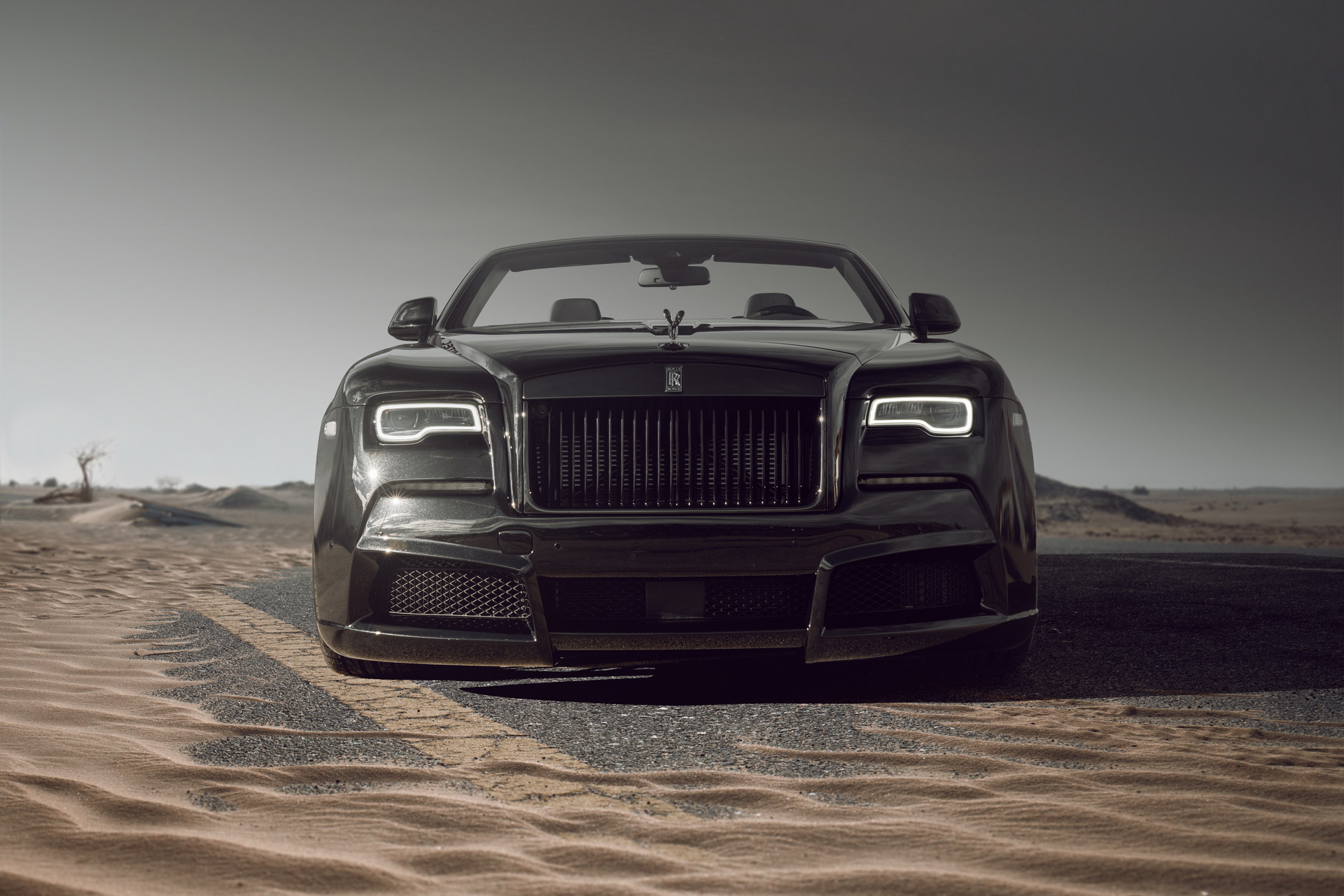 Spofec Builds 3 Overdose Convertibles Based On The Rolls-Royce Dawn Black Badge