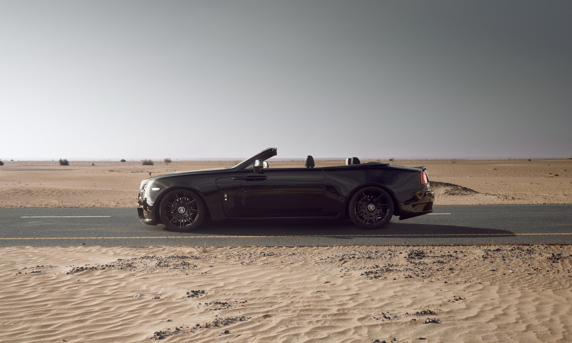 Spofec Builds 3 Overdose Convertibles Based On The Rolls-Royce Dawn Black Badge