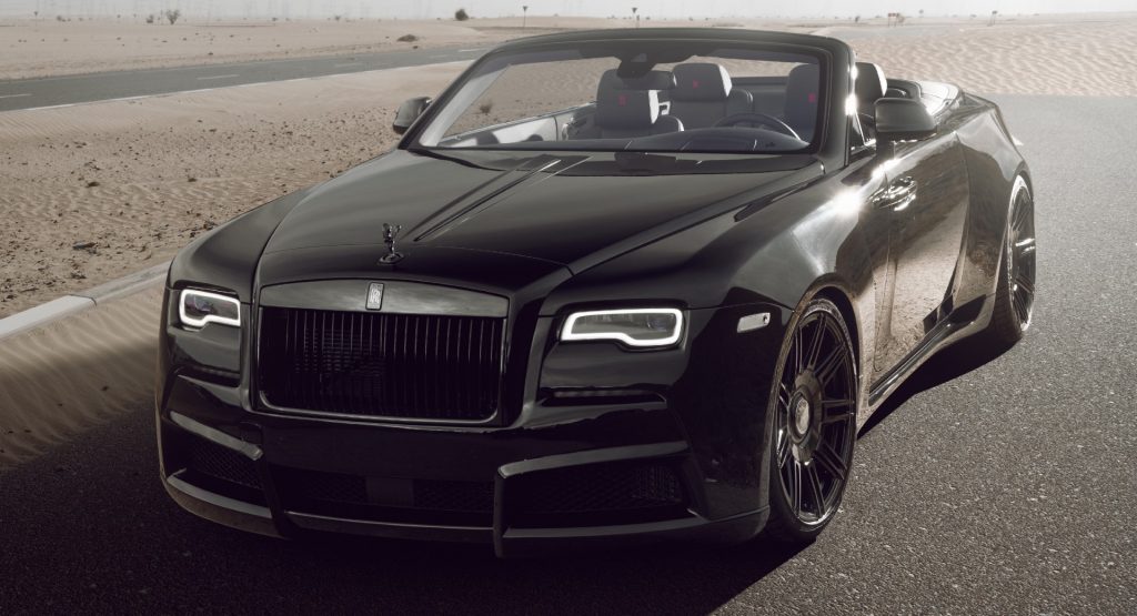  Spofec Builds 3 Overdose Convertibles Based On The Rolls-Royce Dawn Black Badge