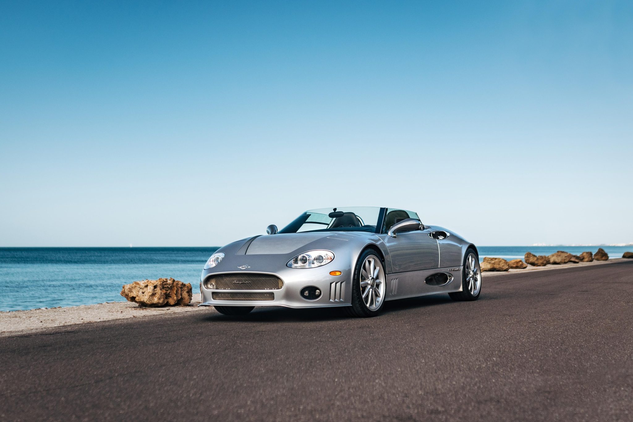Be The Talk Of Your Town With This Low-Mileage 2006 Spyker C8 Spyder