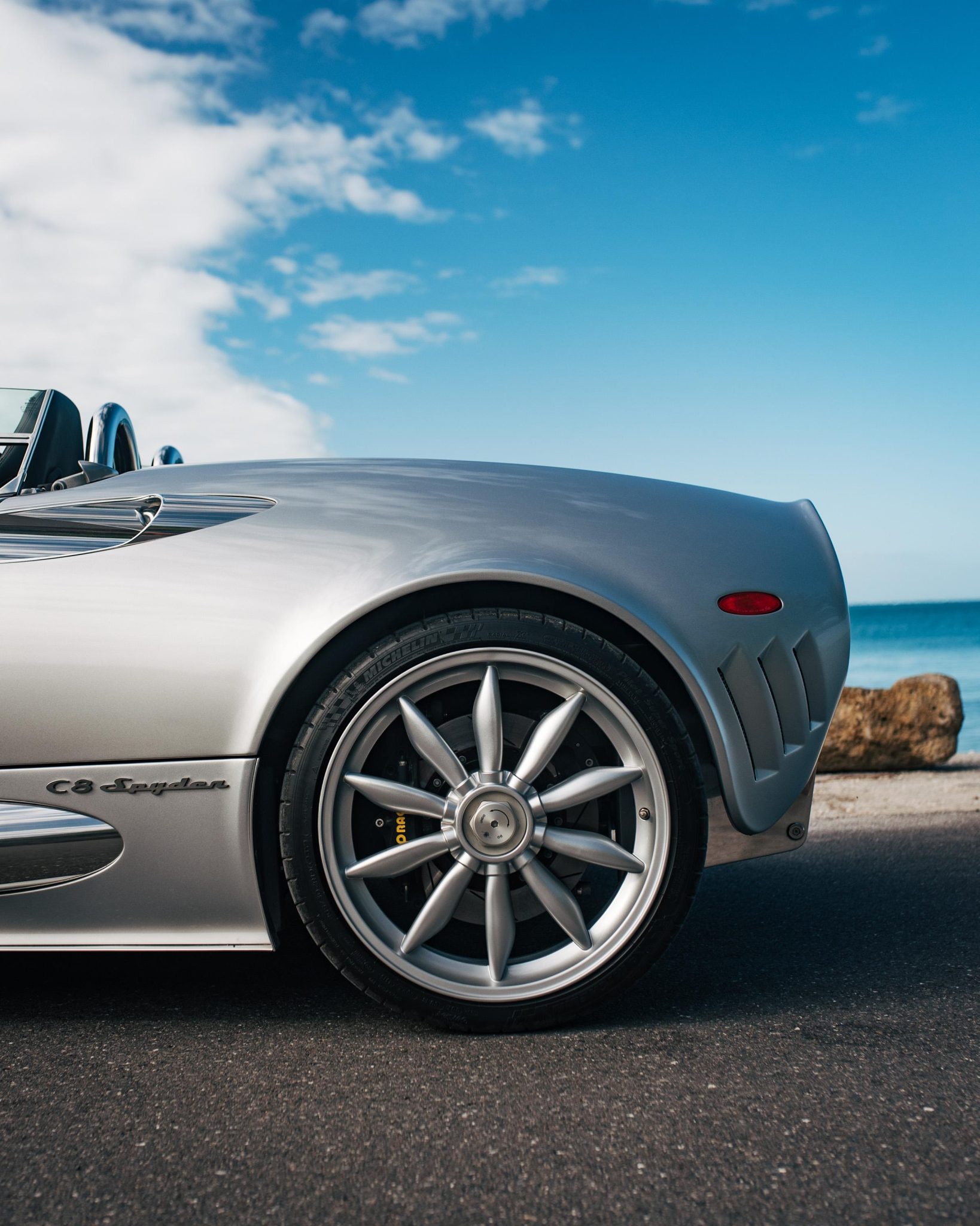 Be The Talk Of Your Town With This Low-Mileage 2006 Spyker C8 Spyder