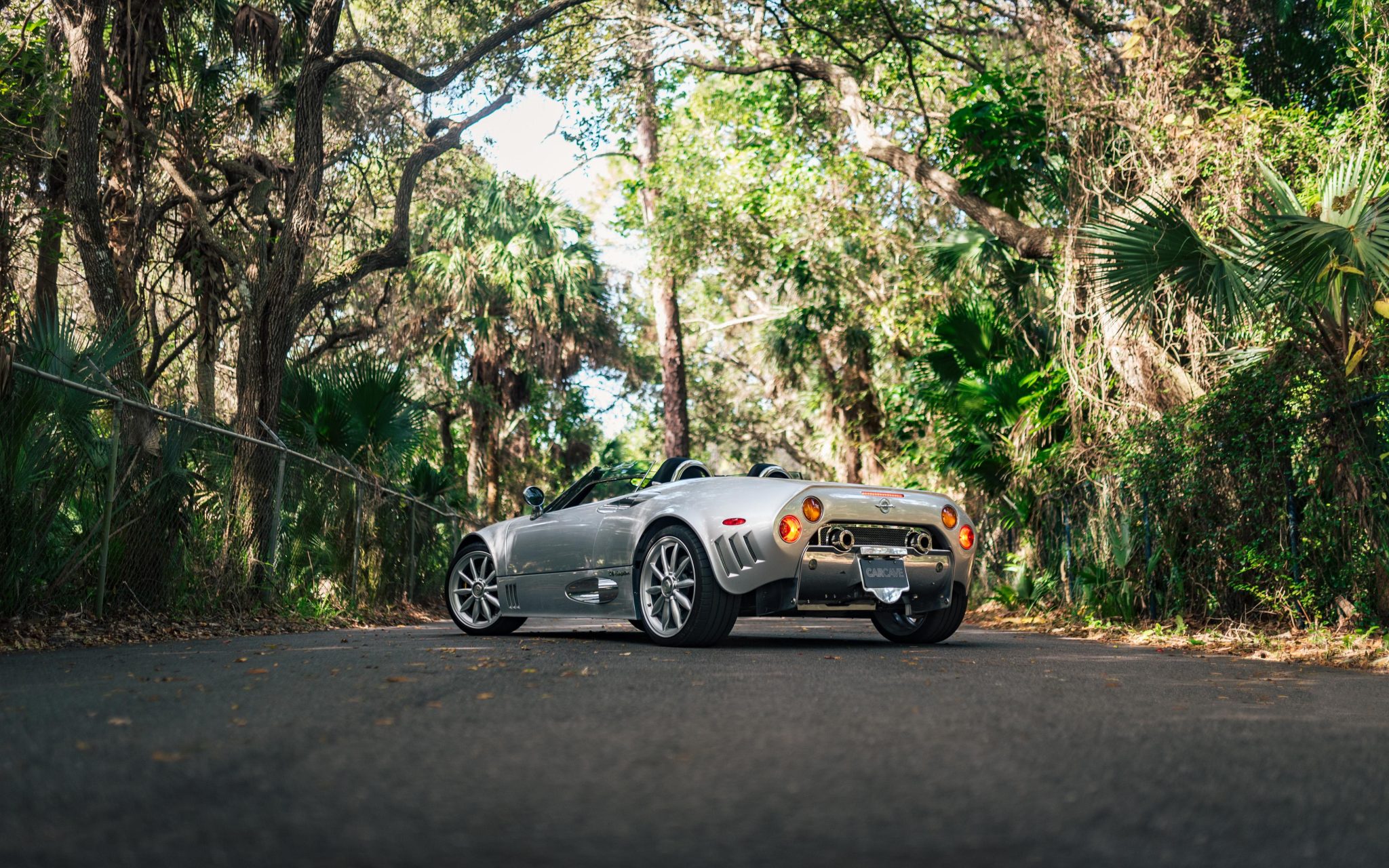 Be The Talk Of Your Town With This Low-Mileage 2006 Spyker C8 Spyder