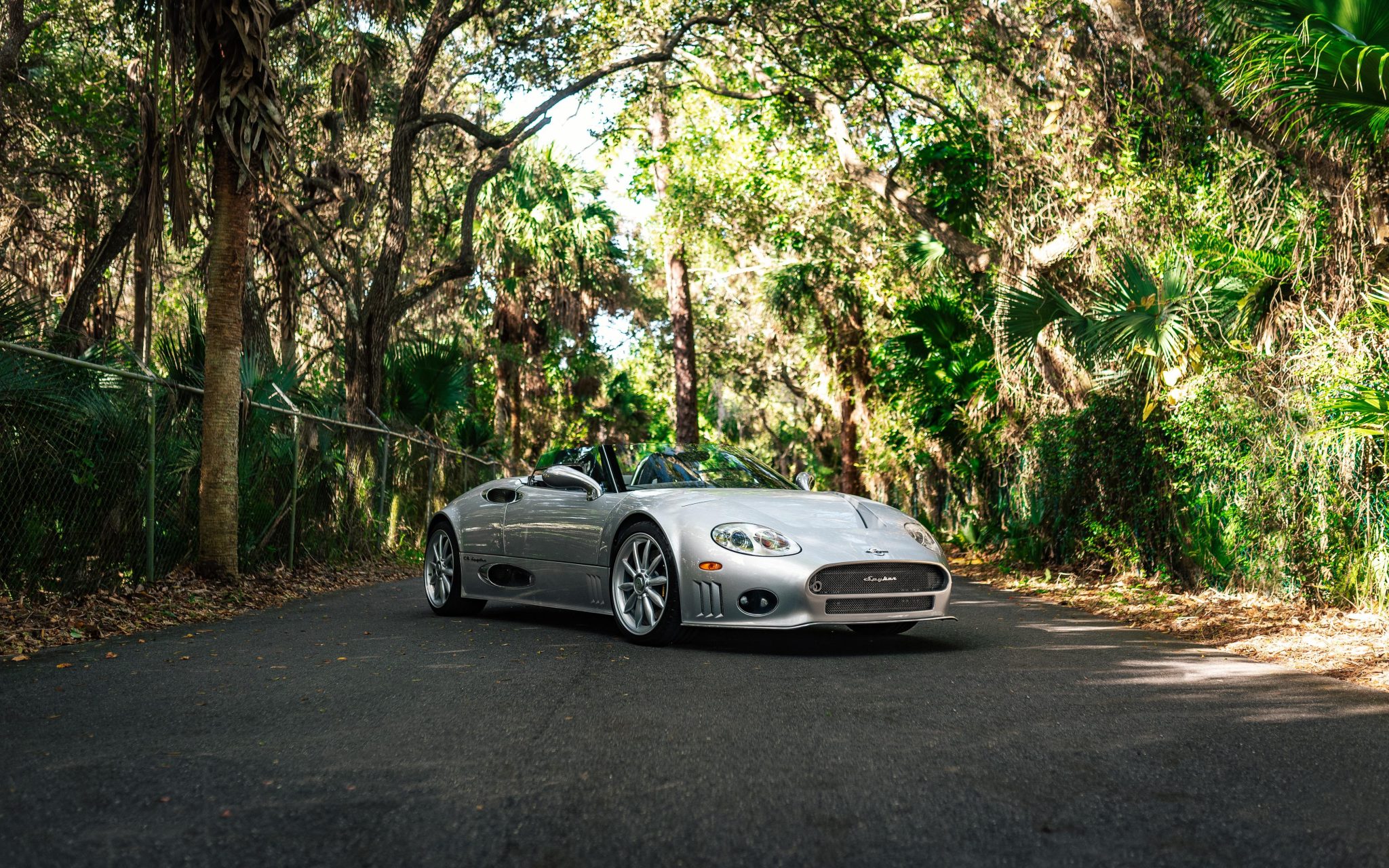 Be The Talk Of Your Town With This Low-Mileage 2006 Spyker C8 Spyder