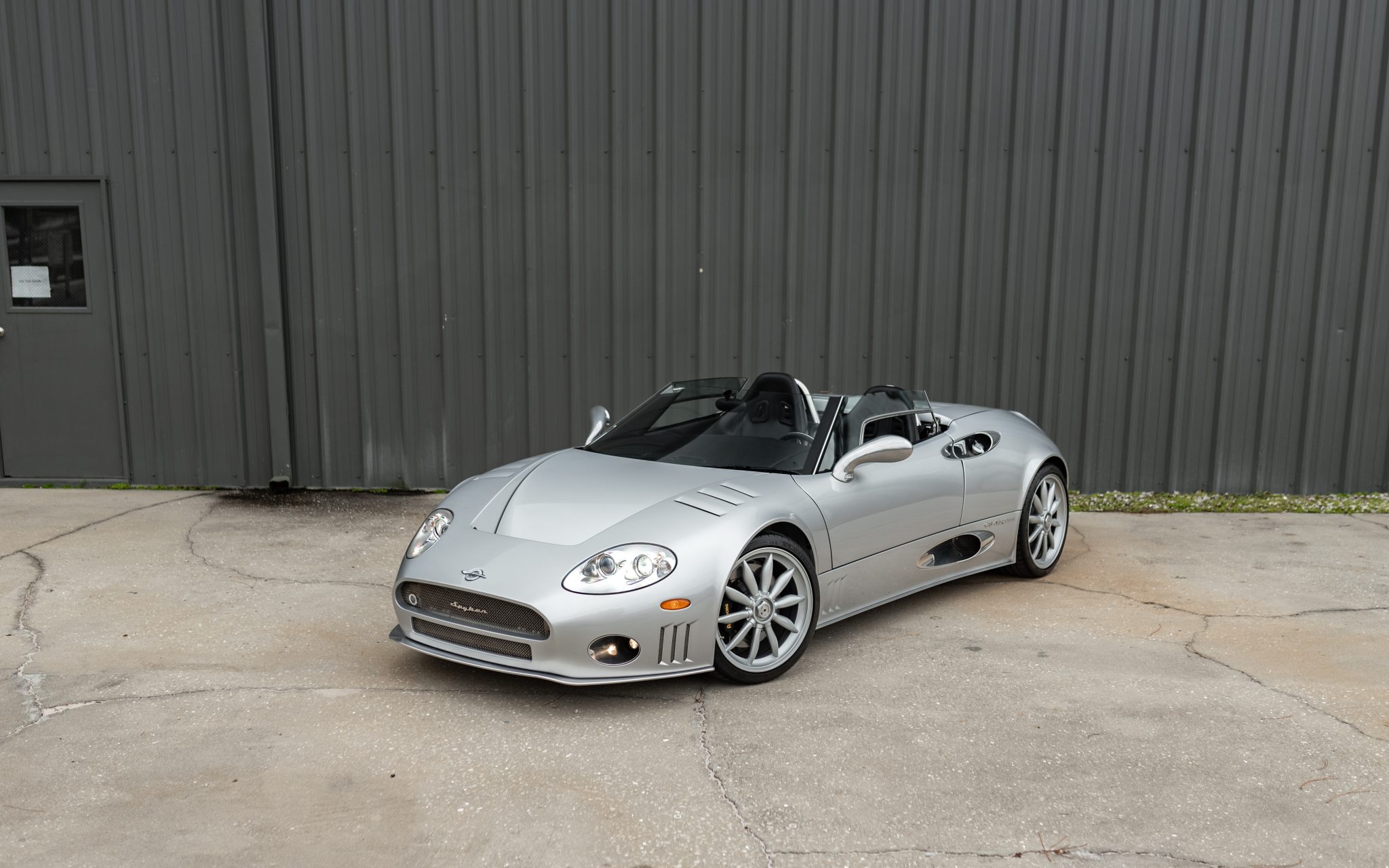 Be The Talk Of Your Town With This Low-Mileage 2006 Spyker C8 Spyder
