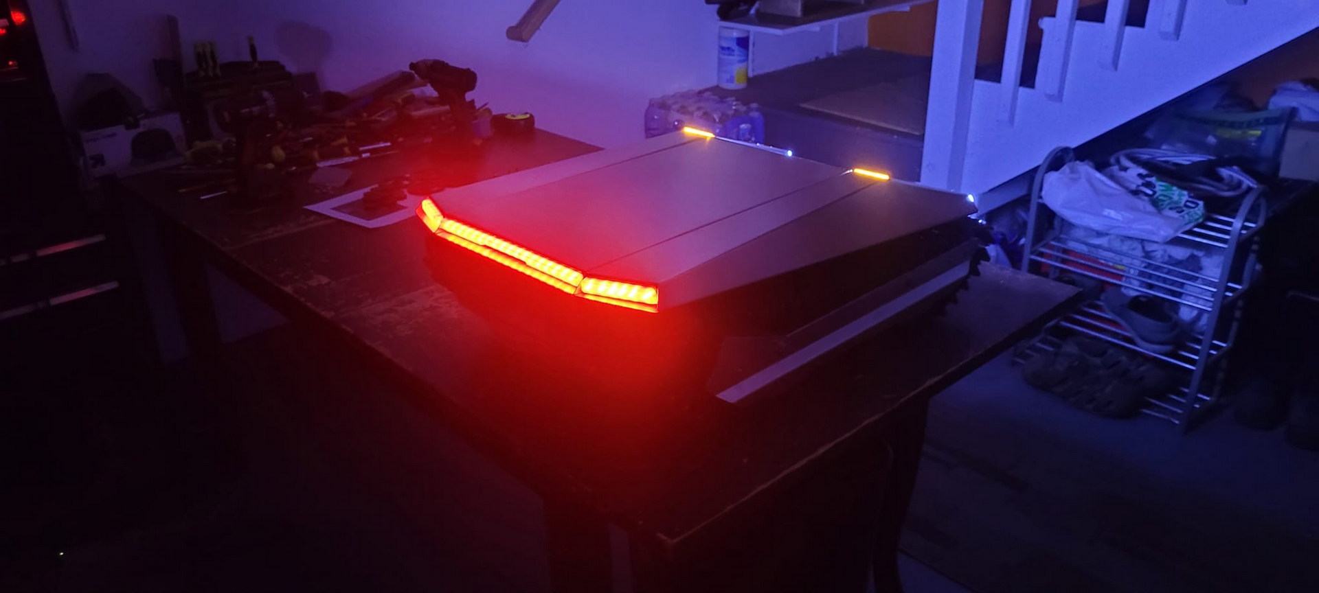 CyberKAT Is A Cybertruck-Inspired Remote Controlled Snowcat That’ll Soon Come With A Snowblower