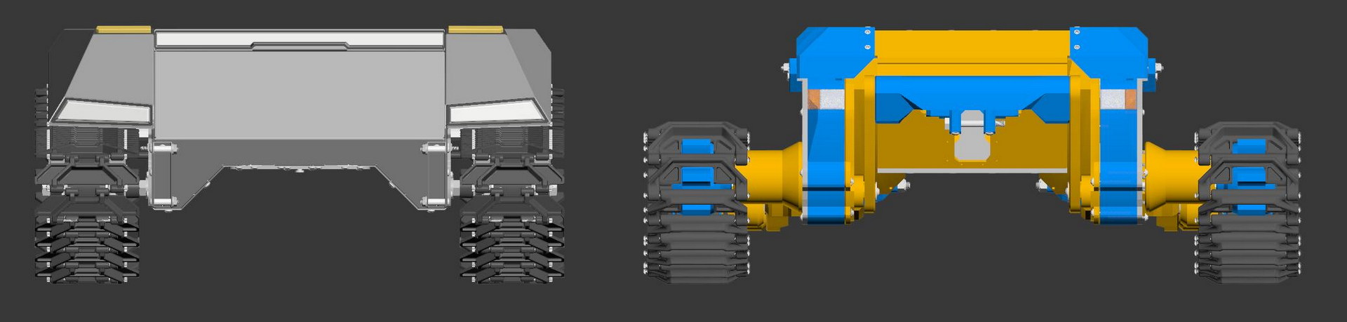 CyberKAT Is A Cybertruck-Inspired Remote Controlled Snowcat That’ll Soon Come With A Snowblower