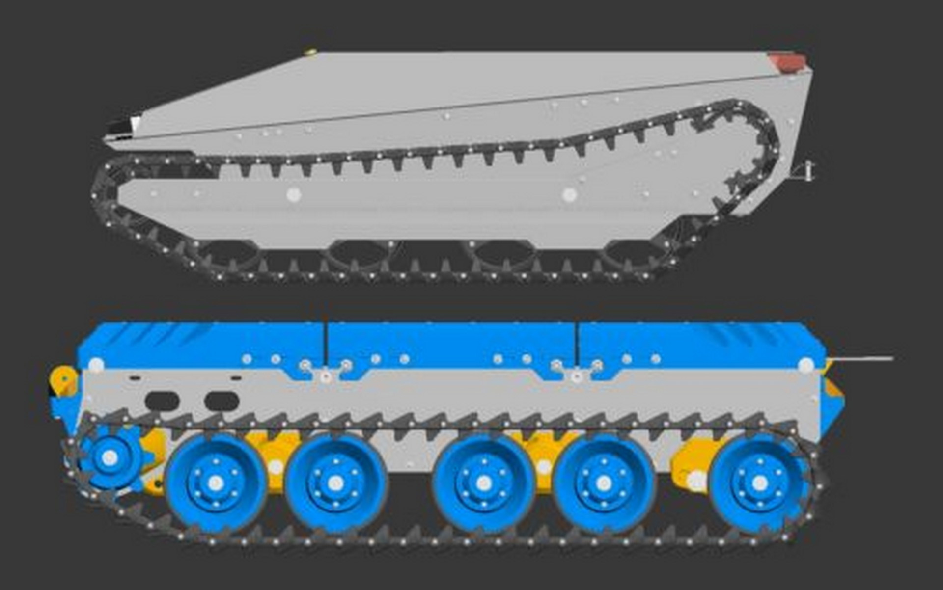 CyberKAT Is A Cybertruck-Inspired Remote Controlled Snowcat That’ll Soon Come With A Snowblower