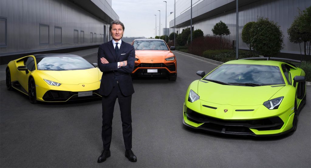 Lamborghini’s First EV To Launch In 2027 Or 2028, CEO Optimistic About ICE With Synthetic Fuels