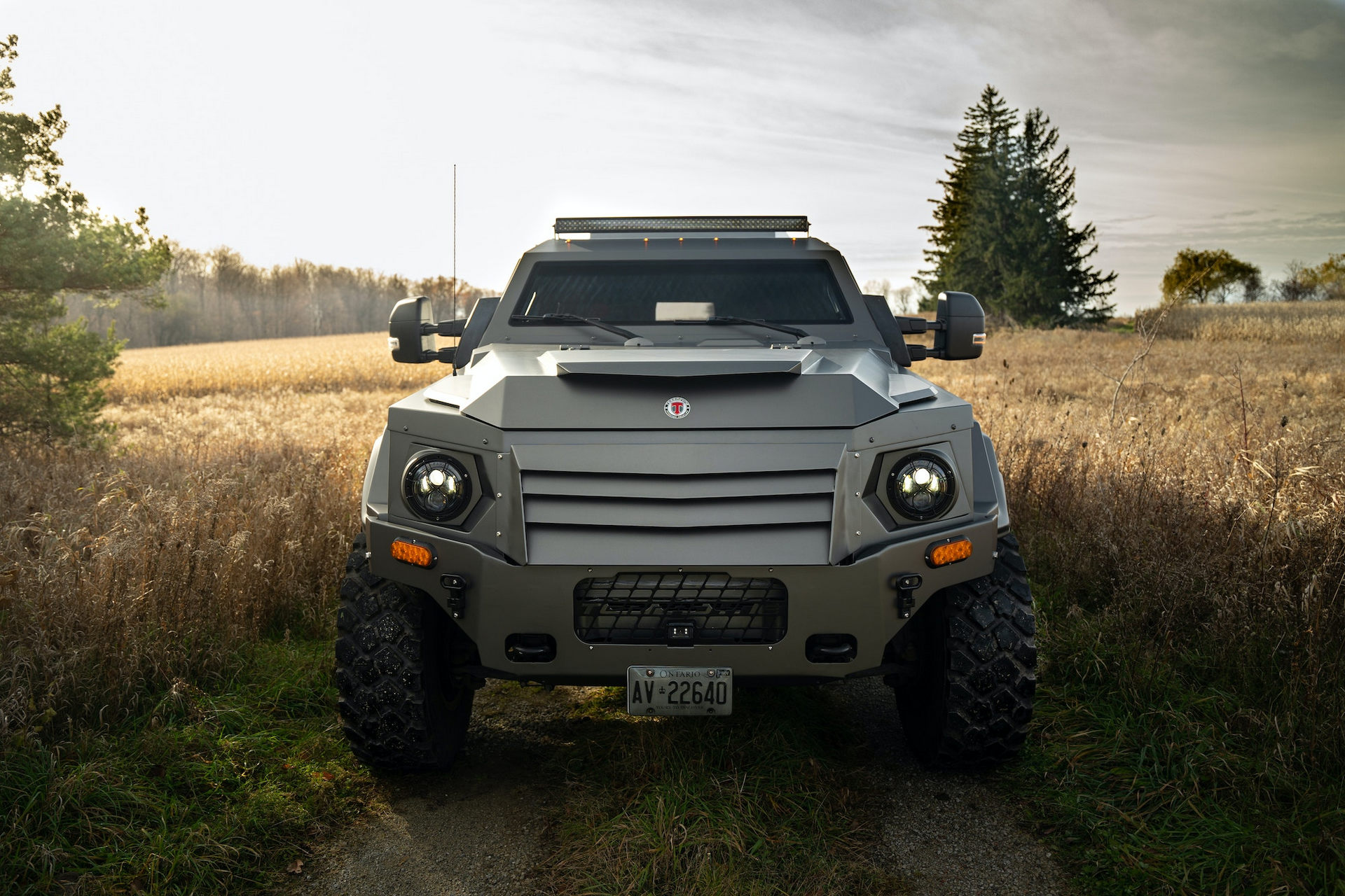 This Armored Terradyne Gurkha LAPV Eats Cadillac Escalades For Breakfast