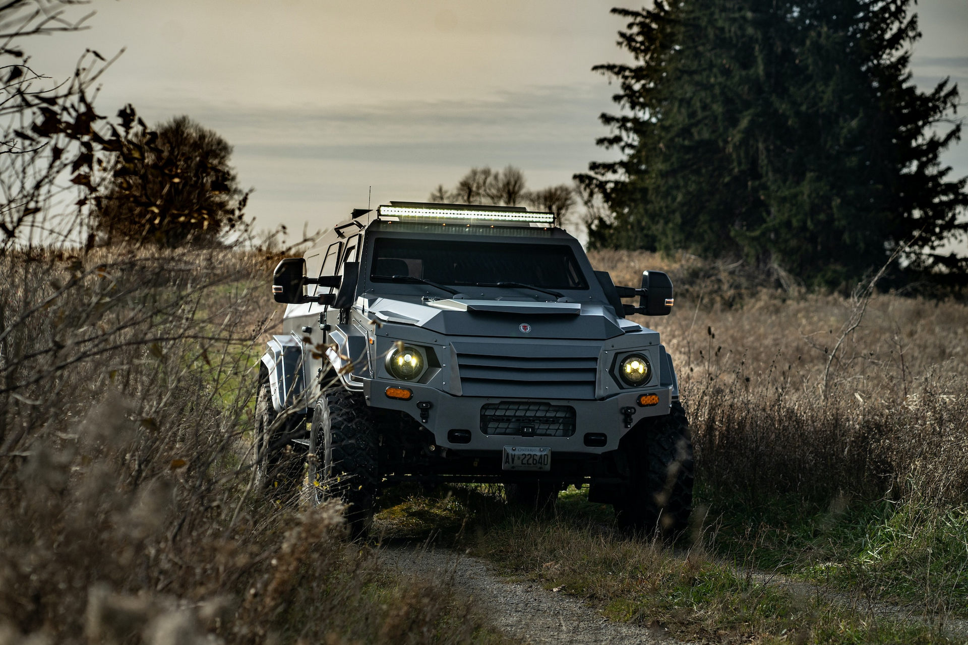 This Armored Terradyne Gurkha LAPV Eats Cadillac Escalades For Breakfast