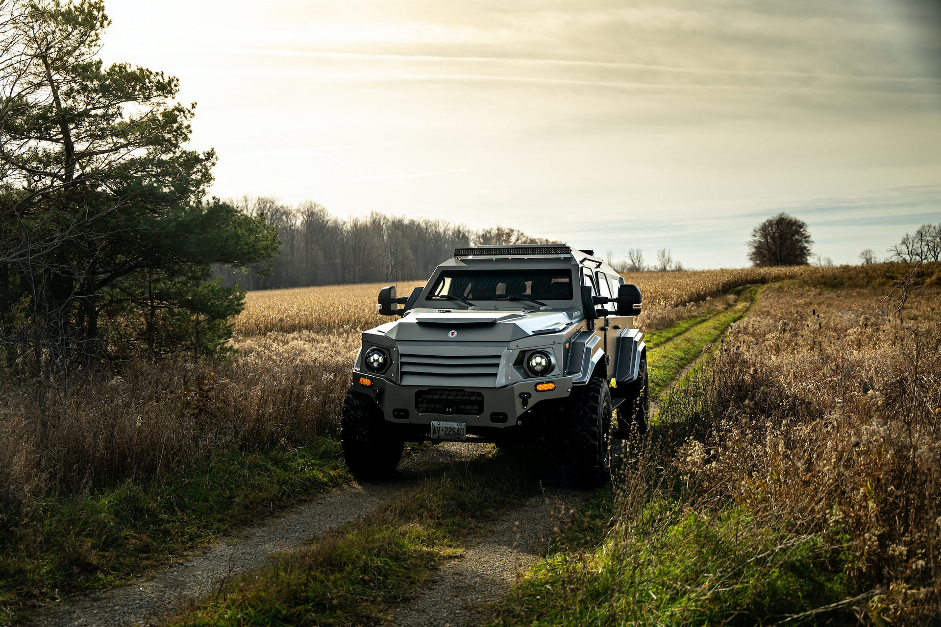 This Armored Terradyne Gurkha LAPV Eats Cadillac Escalades For Breakfast