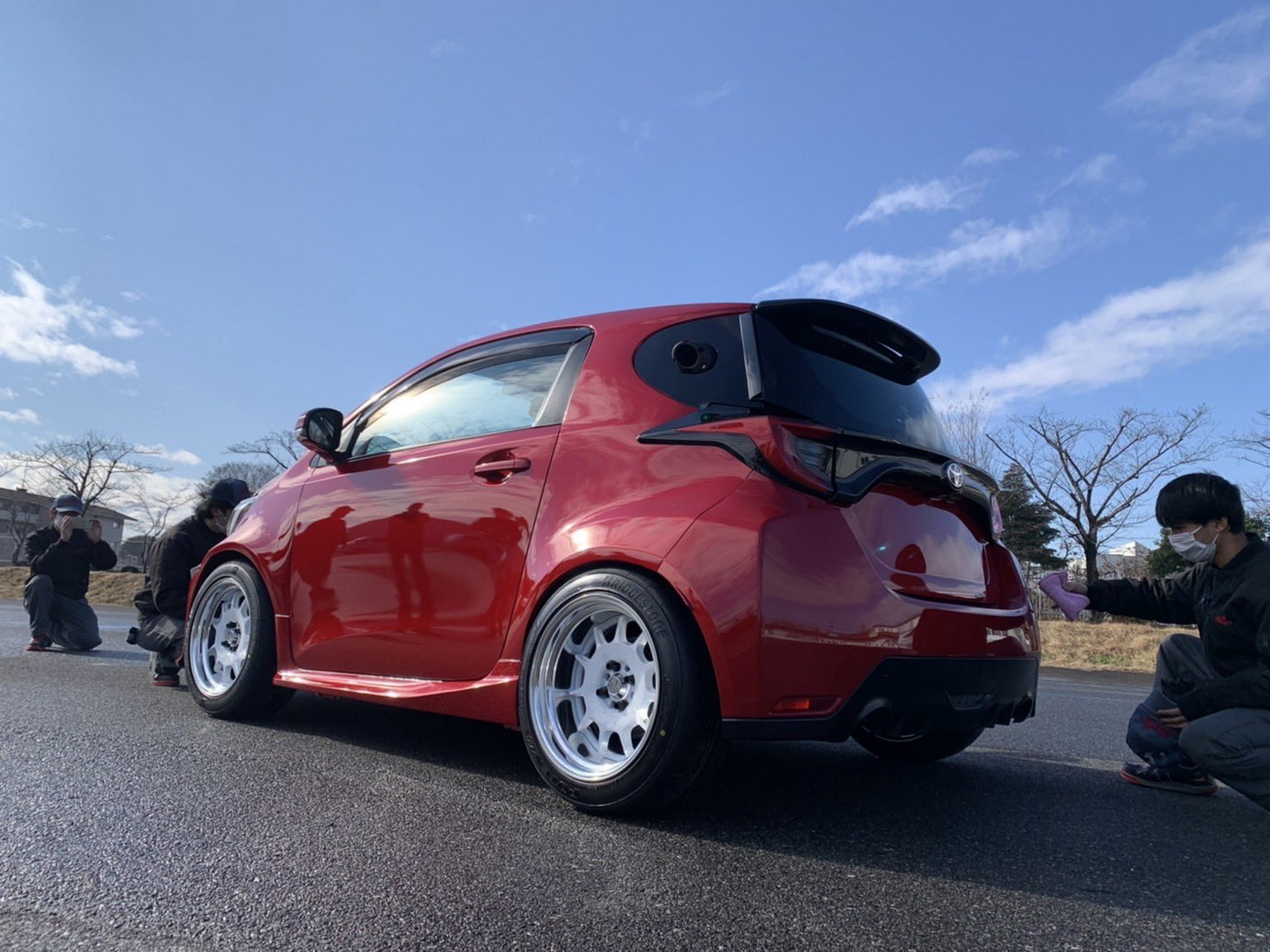 Toyota IQ Converted To A GR Yaris With A Kawasaki Engine | Carscoops
