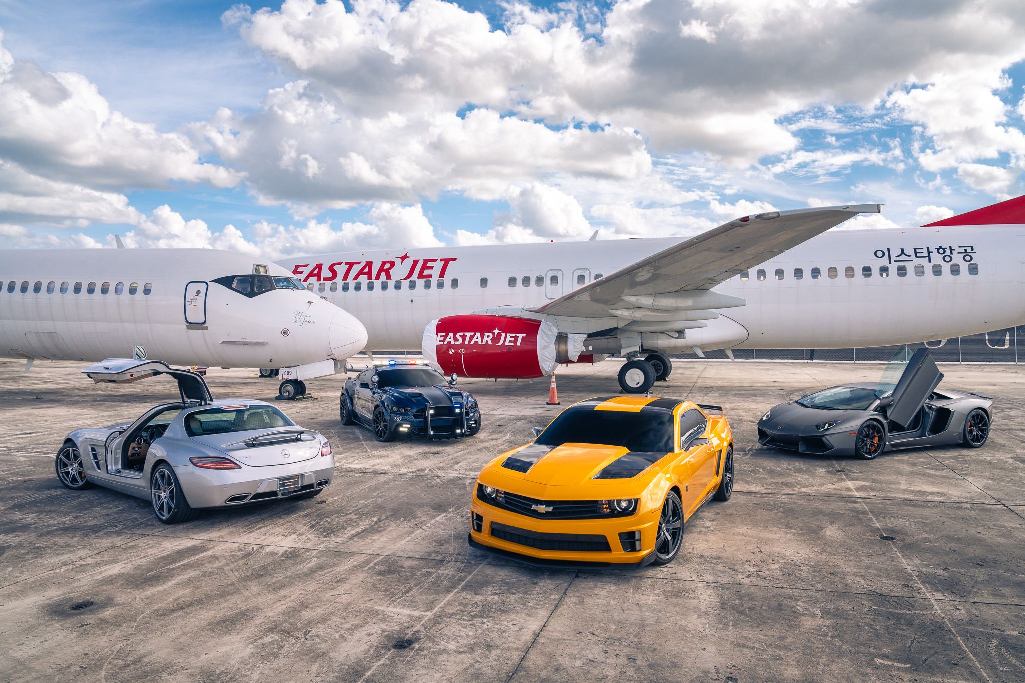 $2 Million Will Get You The Camaro, Aventador, SLS AMG, And Mustang From Transformers