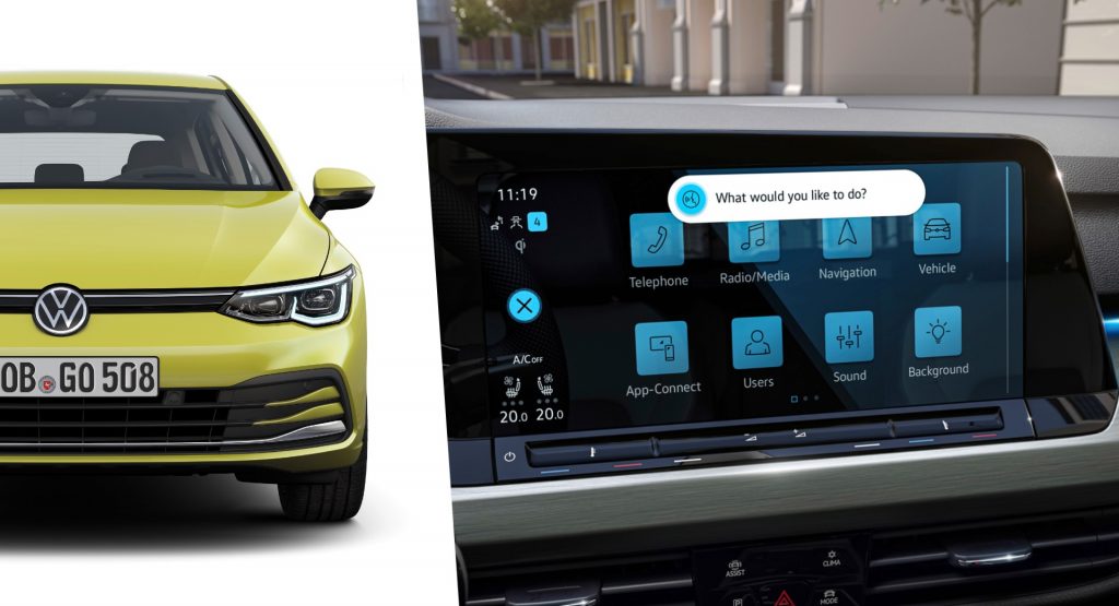 VW Upgrades The Golf’s Infotainment Hardware And Software To Make It Faster