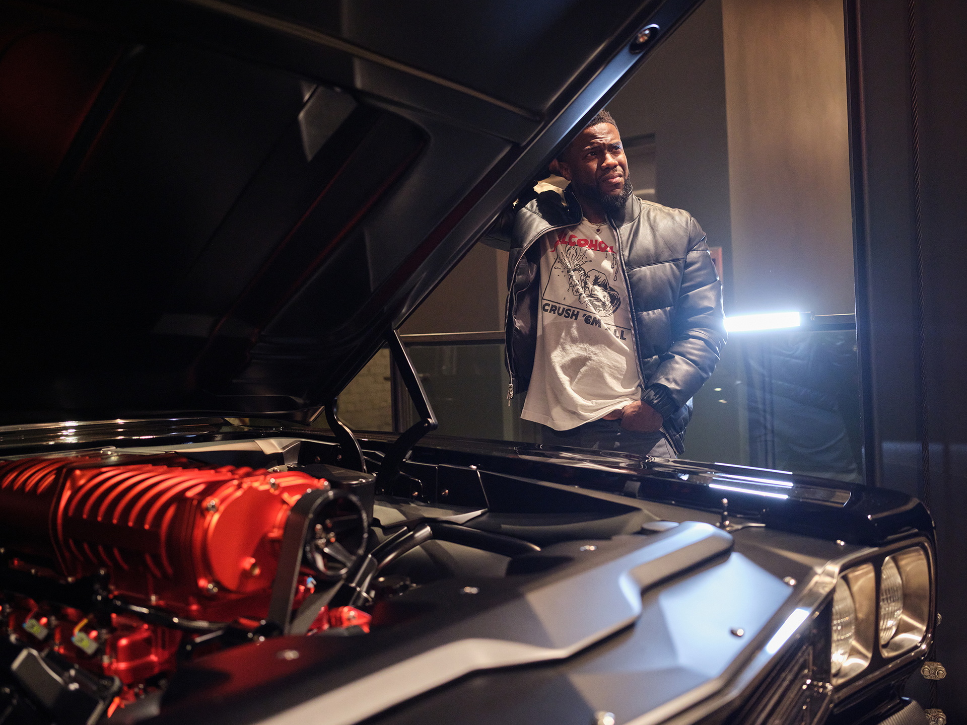 Check Out Kevin Hart’s New Custom ’69 Plymouth Road Runner With A 940-HP Hellephant V8
