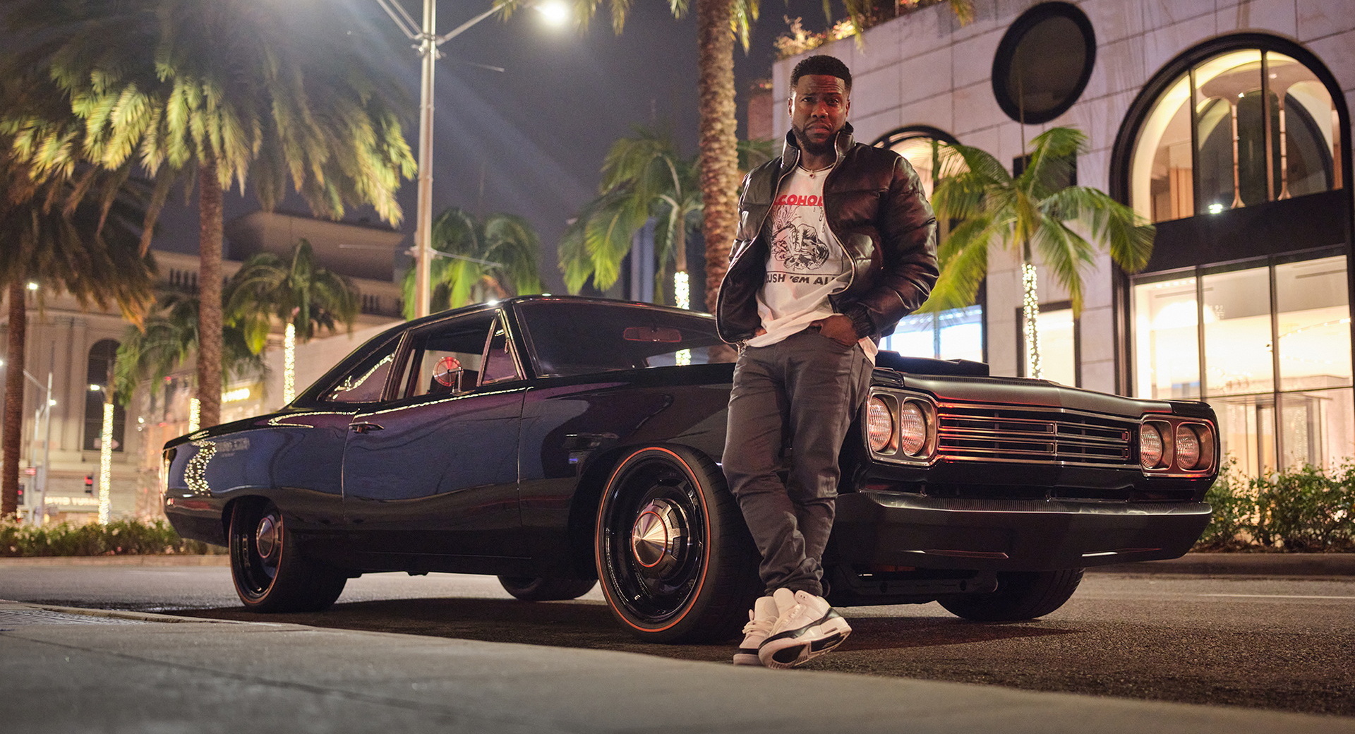 Check Out Kevin Hart’s New Custom ’69 Plymouth Road Runner With A 940-HP Hellephant V8