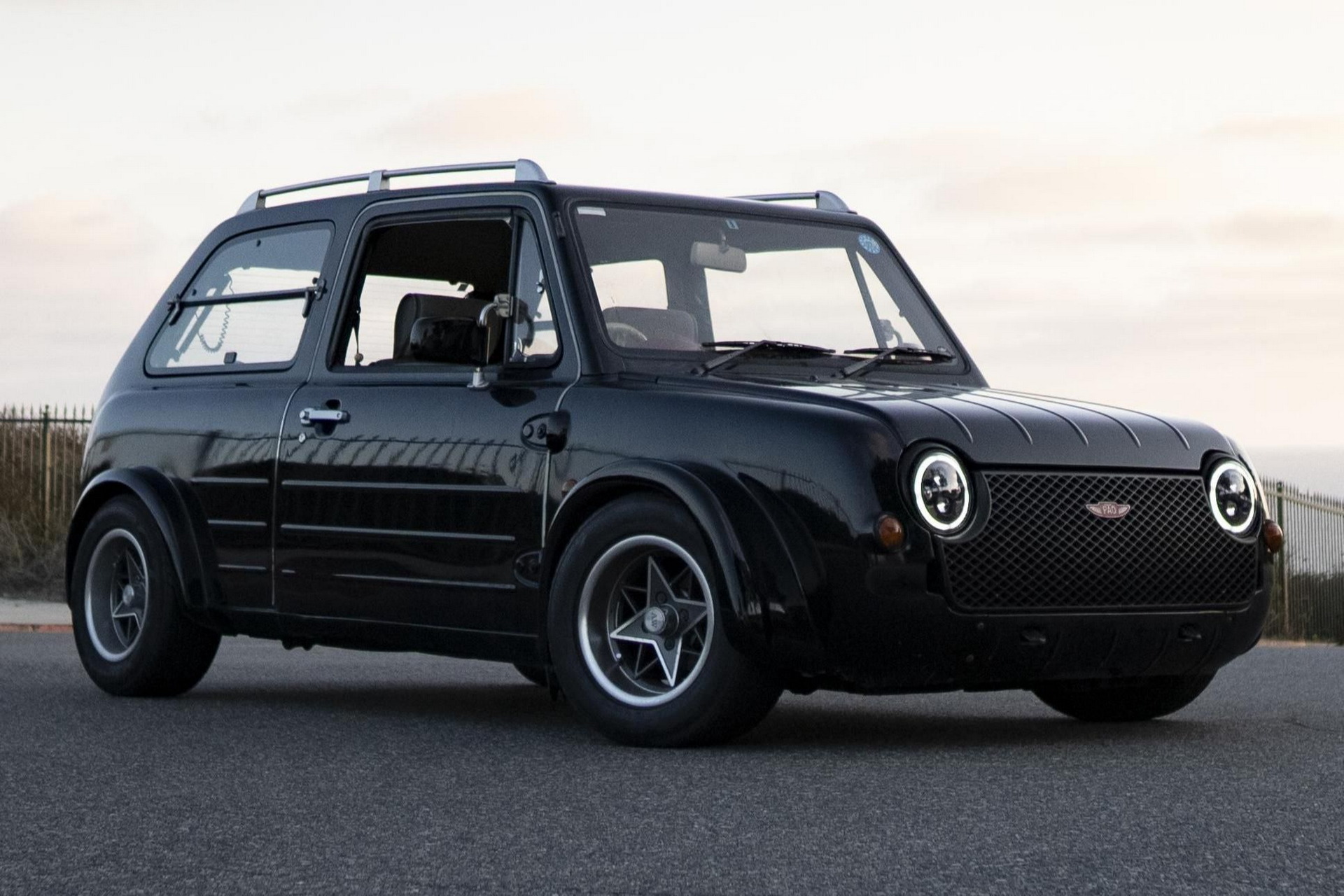 This Modified Nissan Pao Is Simultaneously Aggressive And Adorable