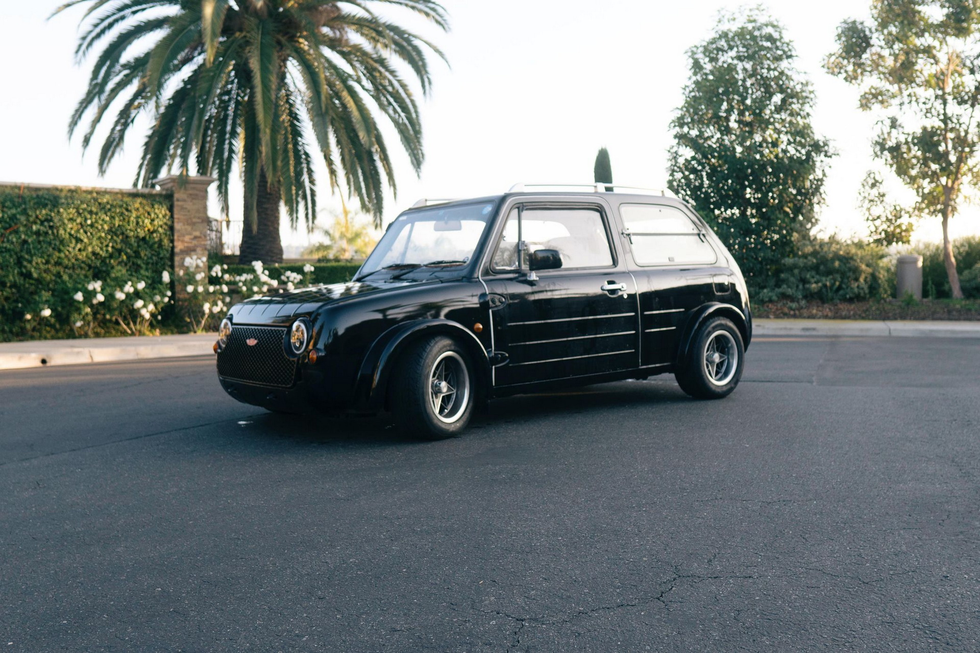 This Modified Nissan Pao Is Simultaneously Aggressive And Adorable