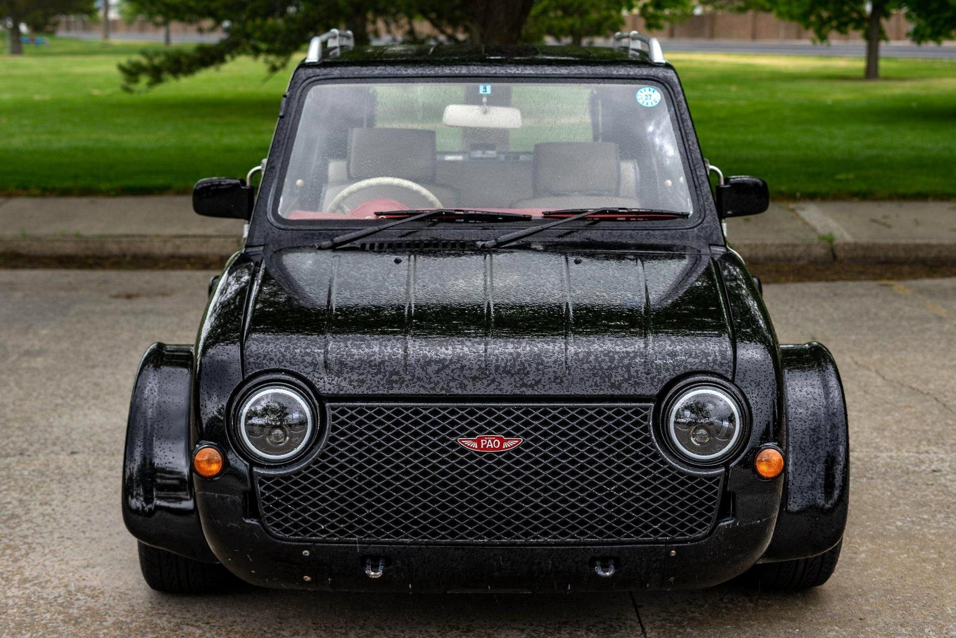 This Modified Nissan Pao Is Simultaneously Aggressive And Adorable