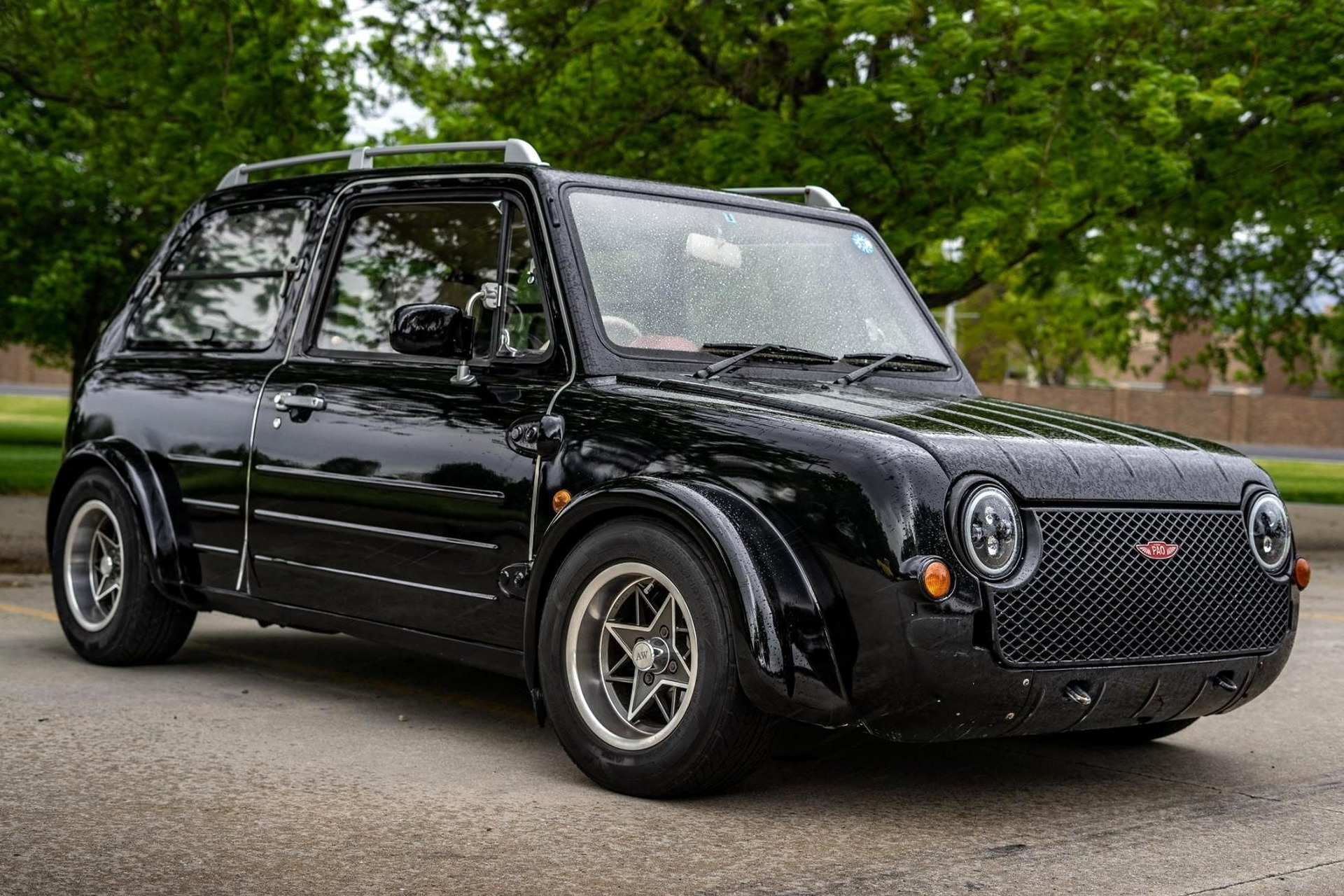 This Modified Nissan Pao Is Simultaneously Aggressive And Adorable