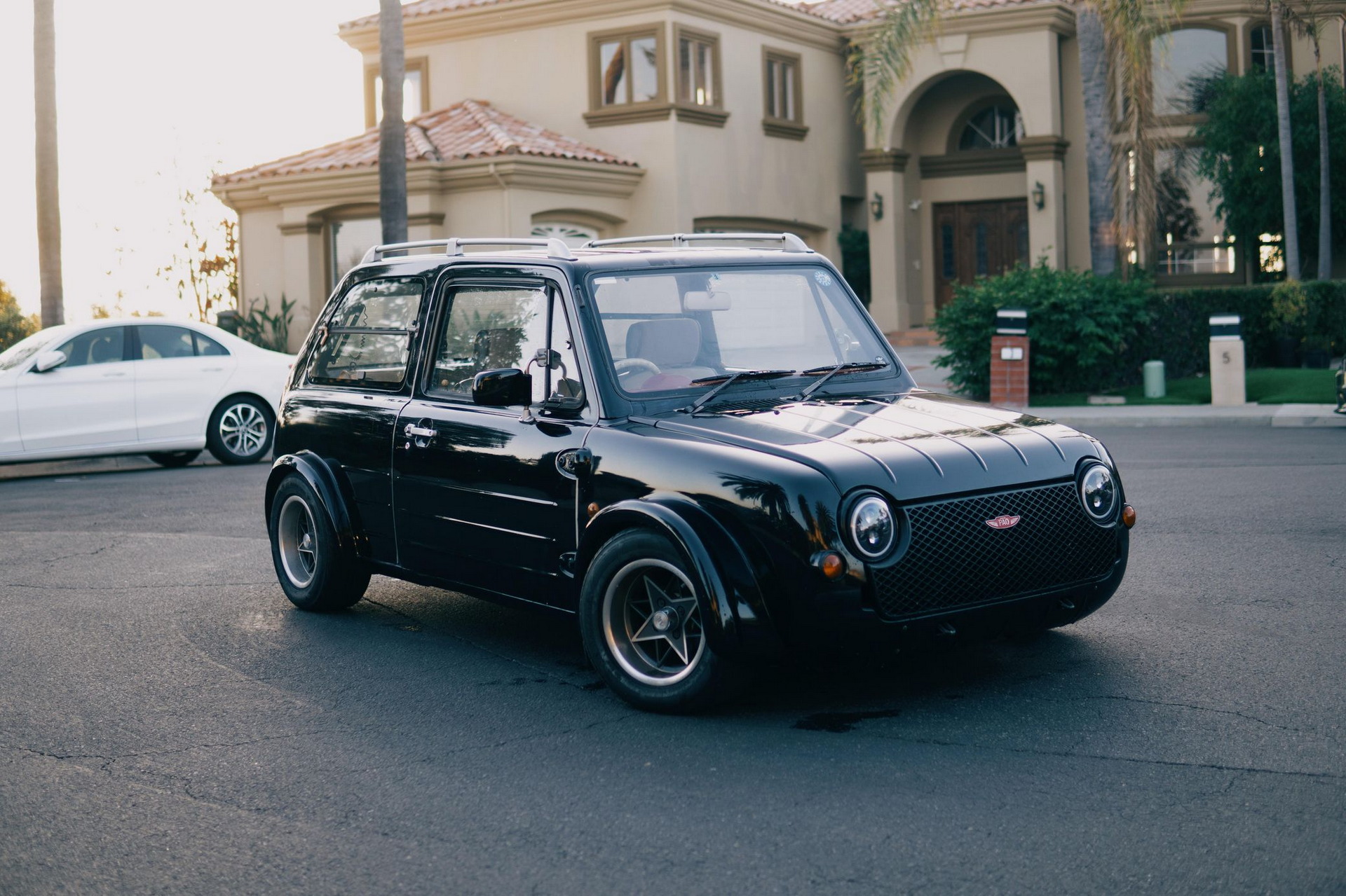 This Modified Nissan Pao Is Simultaneously Aggressive And Adorable