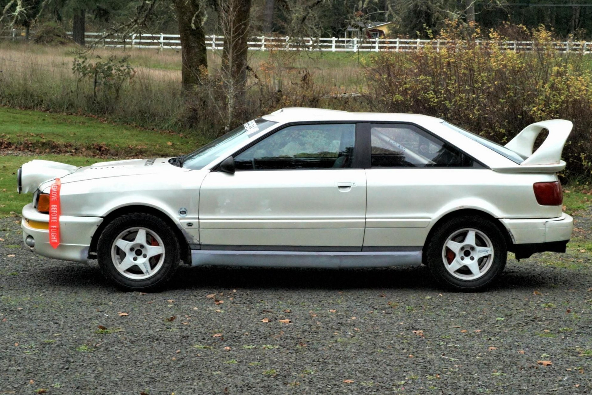 Rally-Spec 1990 Audi Coupe Quattro Is Ready To Hit The Nearest Special Stage
