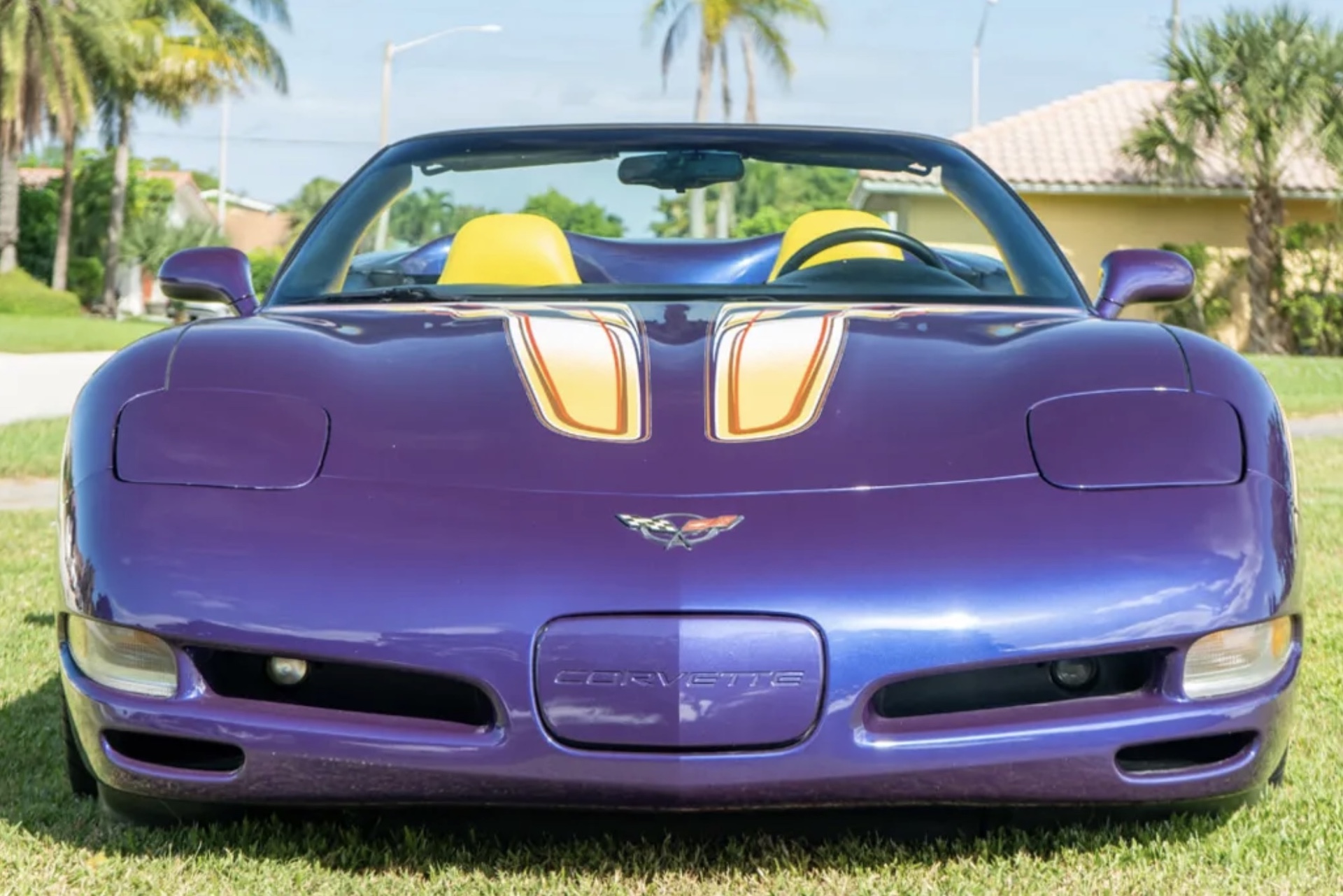 Turn Heads (And Stomachs) With The Eyeball-Burning 1998 Corvette Pace Car