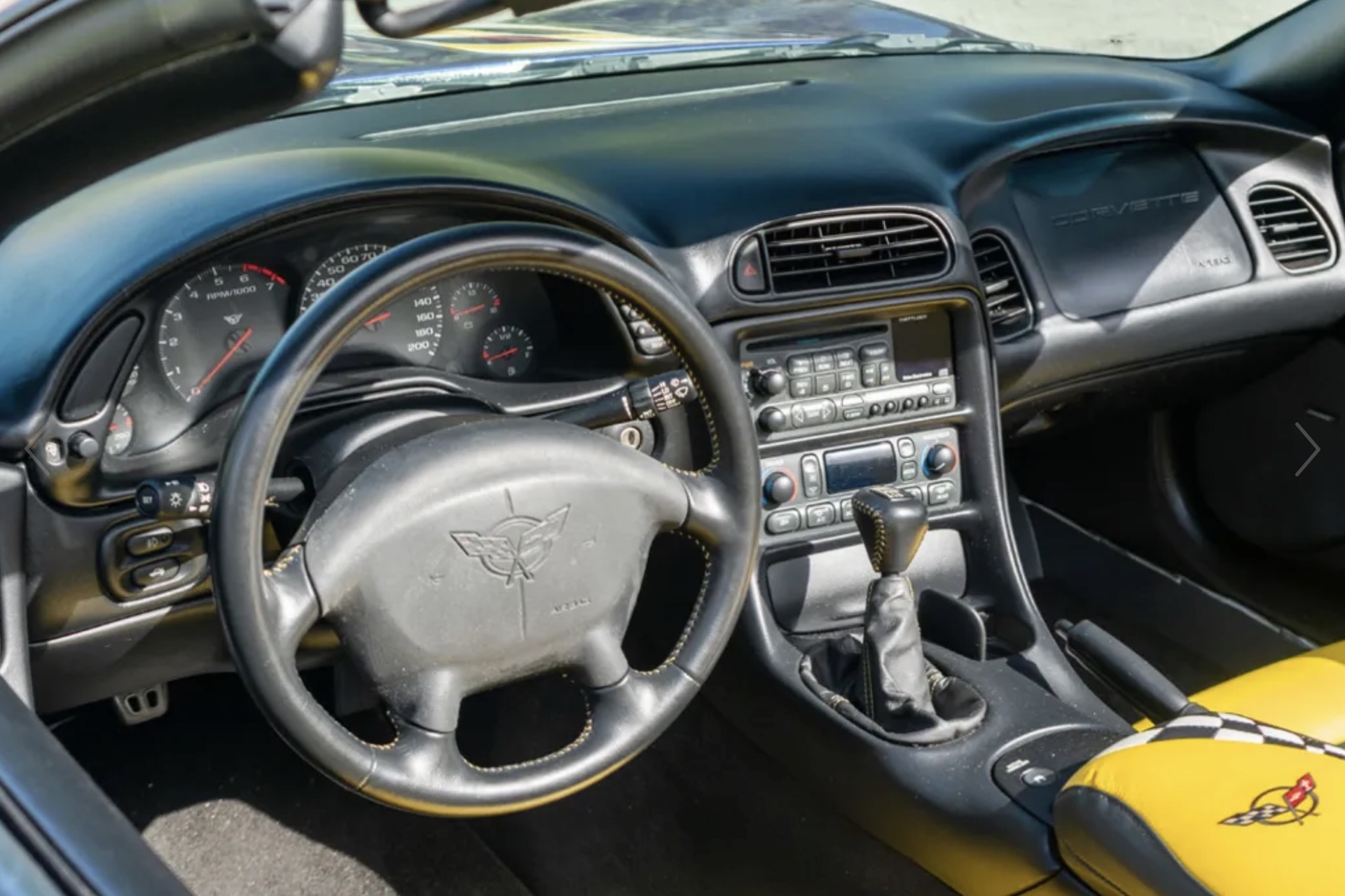 Turn Heads (And Stomachs) With The Eyeball-Burning 1998 Corvette Pace Car
