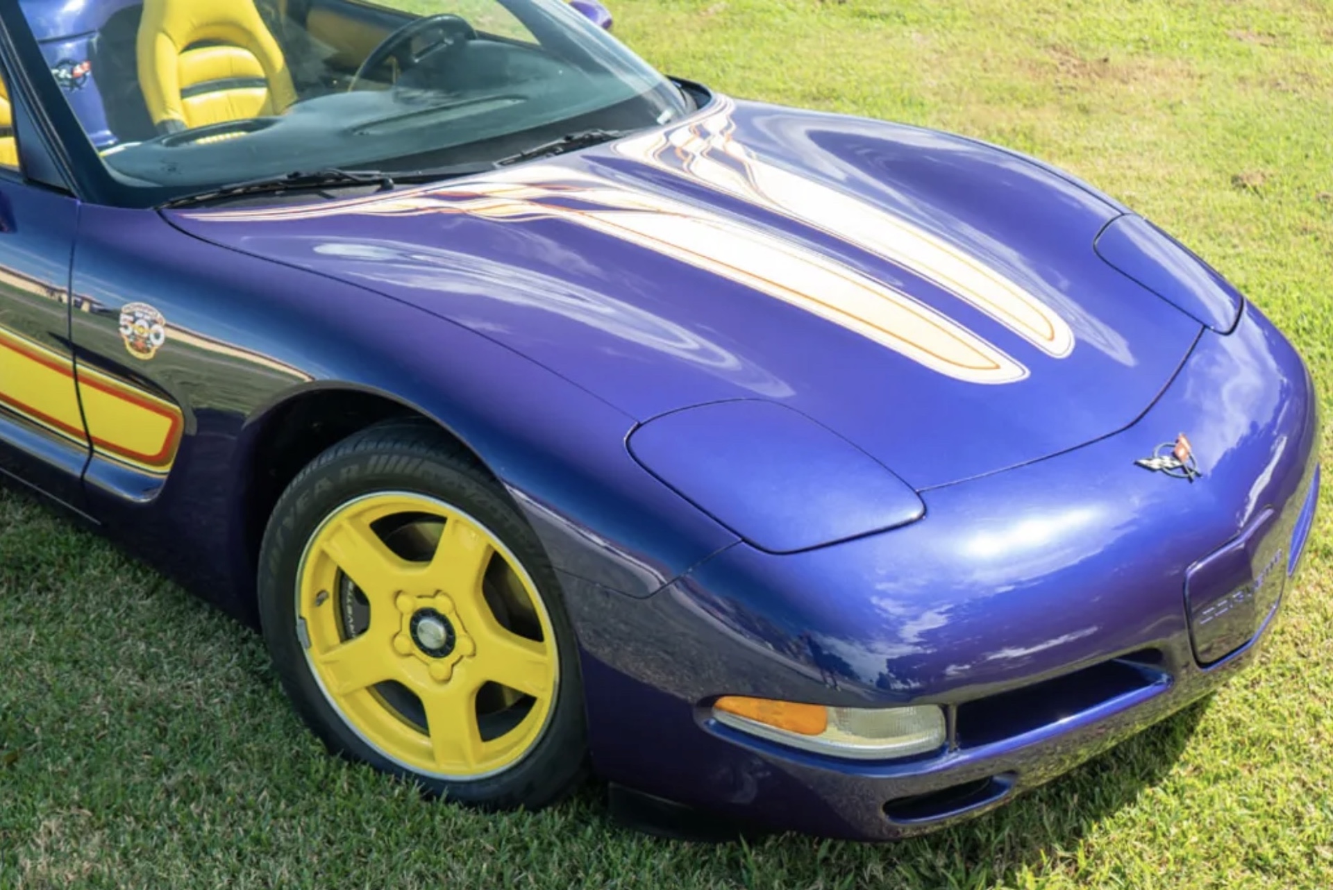 Turn Heads (And Stomachs) With The Eyeball-Burning 1998 Corvette Pace Car