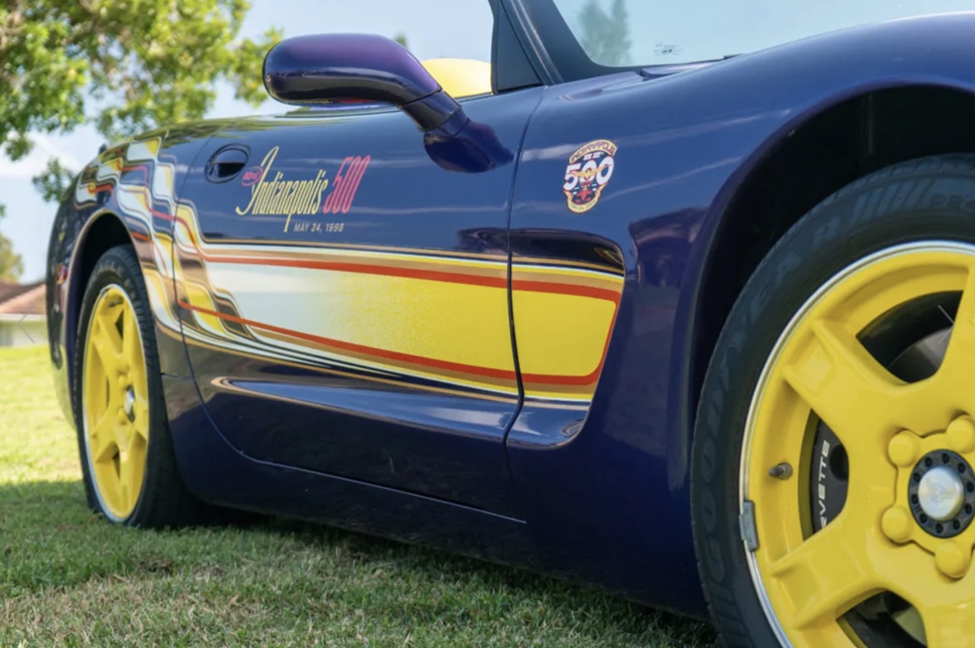 Turn Heads (And Stomachs) With The Eyeball-Burning 1998 Corvette Pace Car