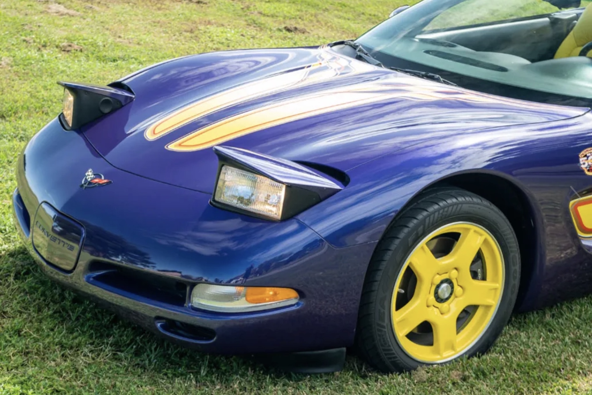 Turn Heads (And Stomachs) With The Eyeball-Burning 1998 Corvette Pace Car