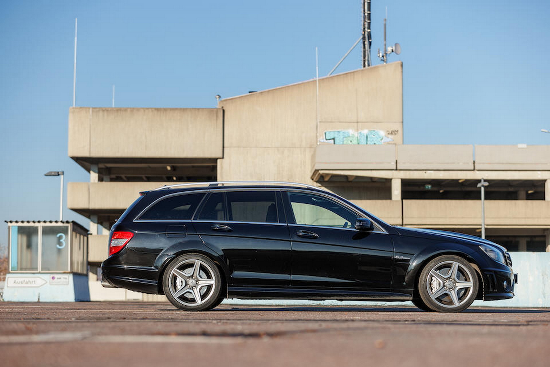 Ex-Michael Schumacher 2010 Mercedes C63 AMG Estate Could Be Yours