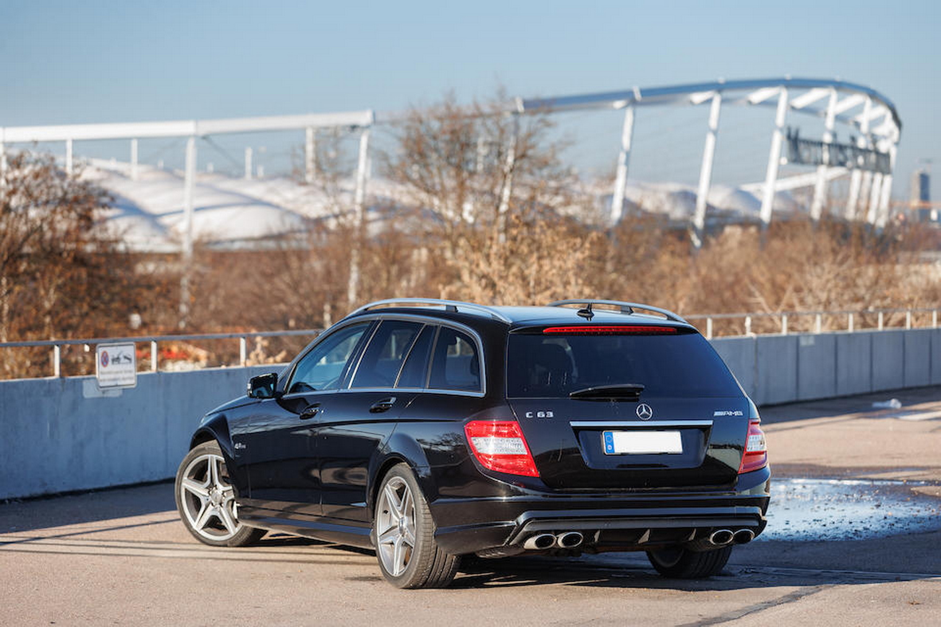 Ex-Michael Schumacher 2010 Mercedes C63 AMG Estate Could Be Yours