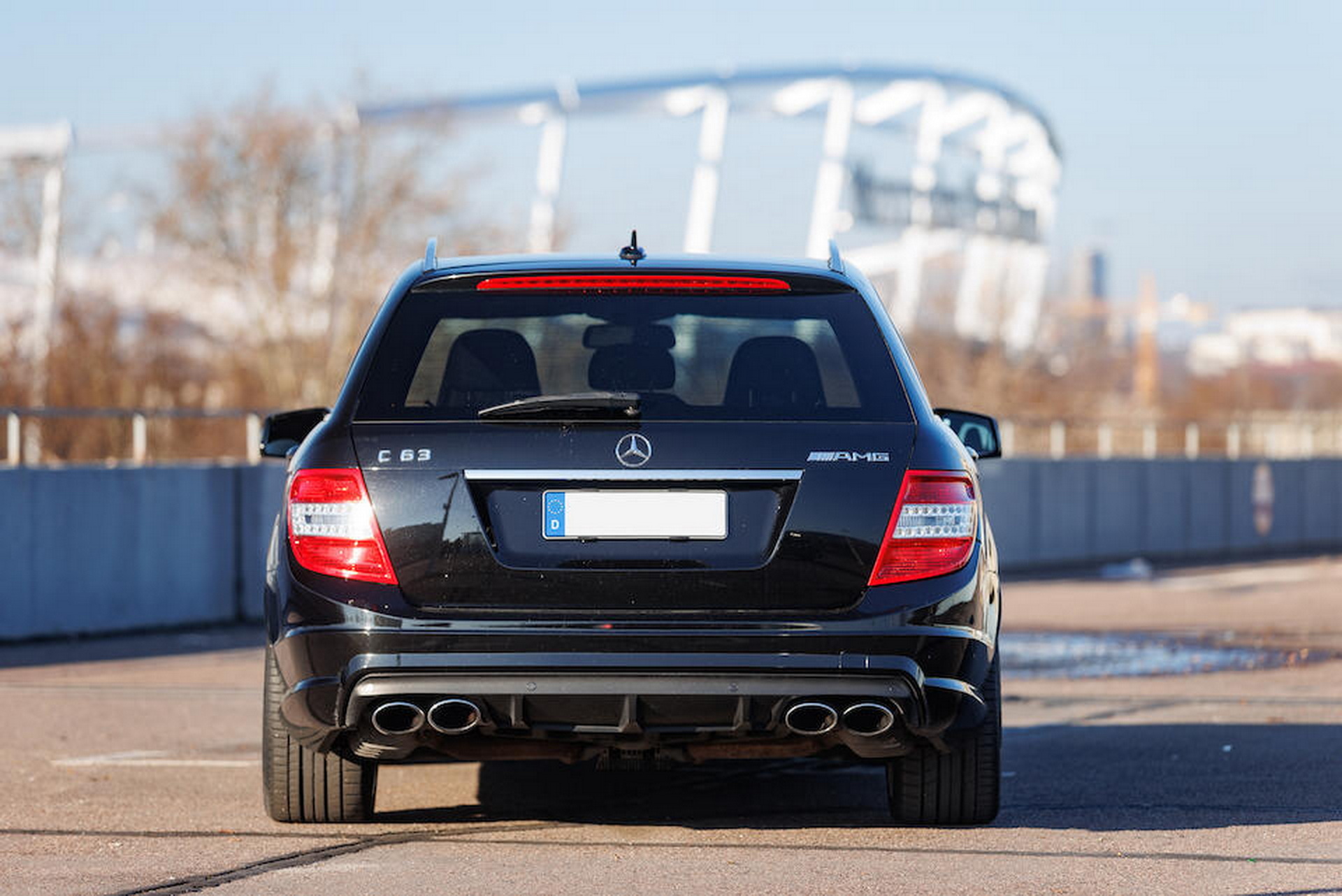 Ex-Michael Schumacher 2010 Mercedes C63 AMG Estate Could Be Yours