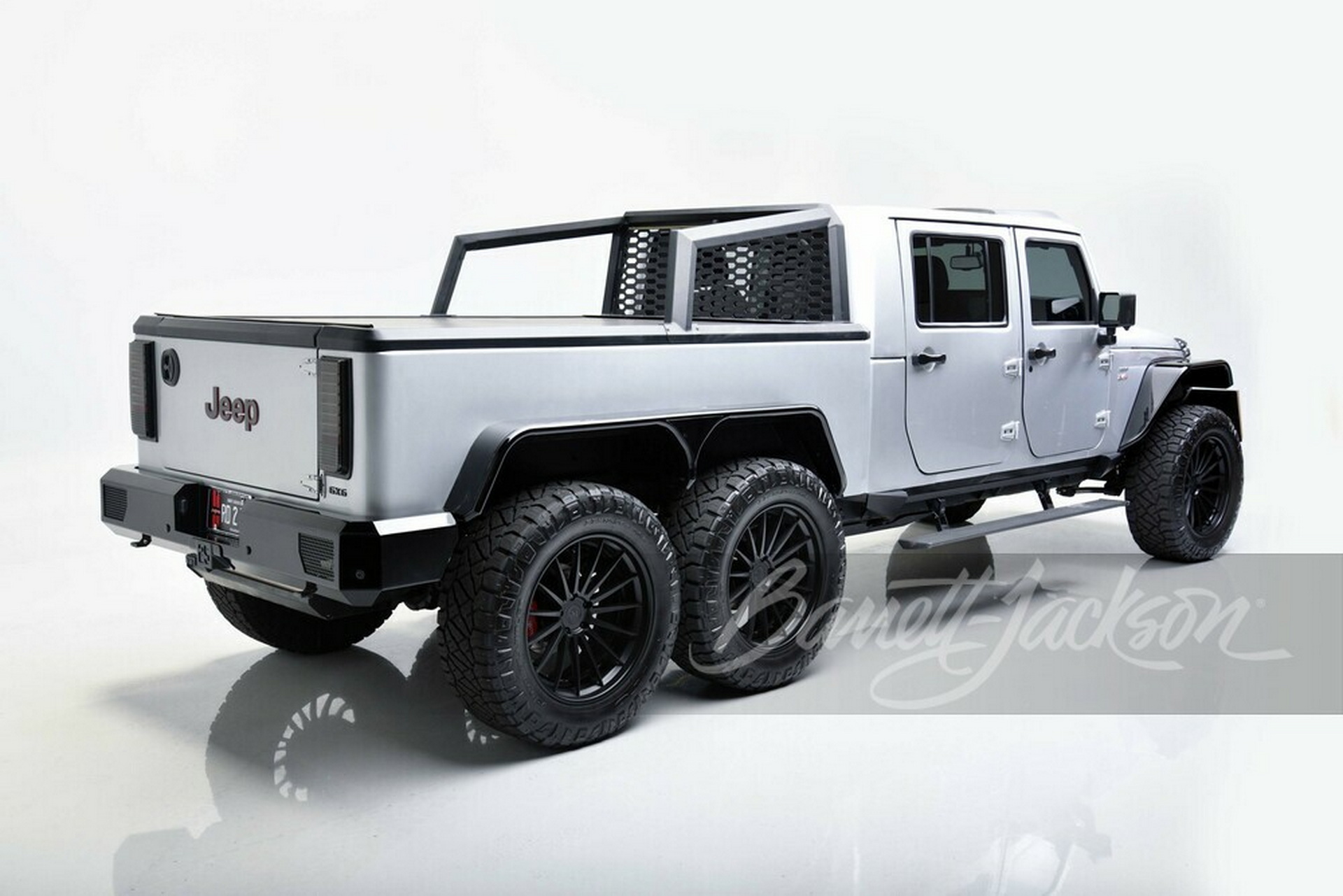Forget The Gladiator, Buy This Hemi-Powered 2012 Jeep Wrangler 6×6 Pickup Instead