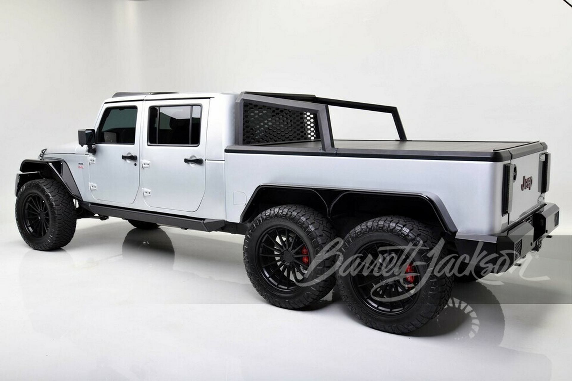 Forget The Gladiator, Buy This Hemi-Powered 2012 Jeep Wrangler 6×6 Pickup Instead