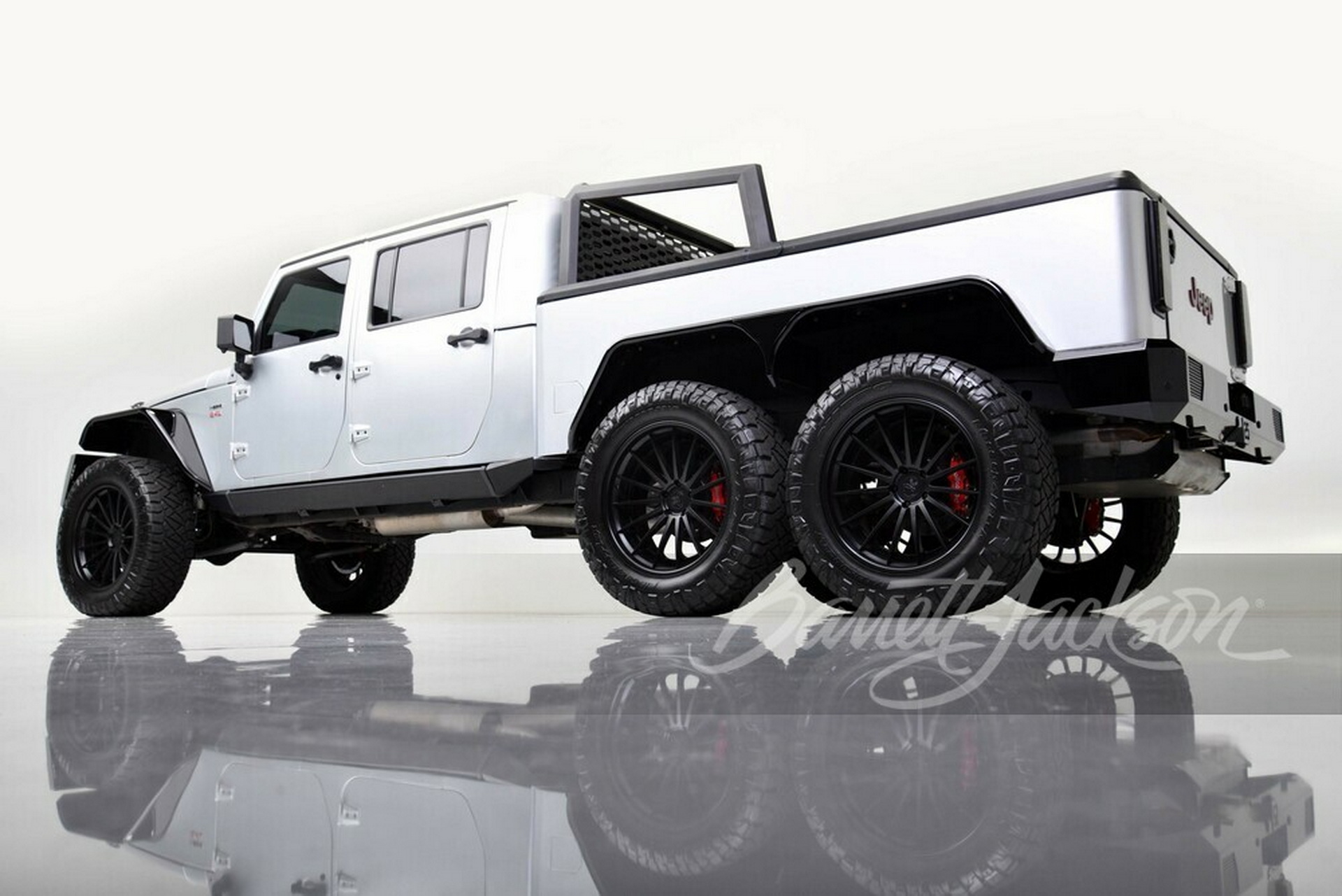 Forget The Gladiator, Buy This Hemi-Powered 2012 Jeep Wrangler 6×6 Pickup Instead