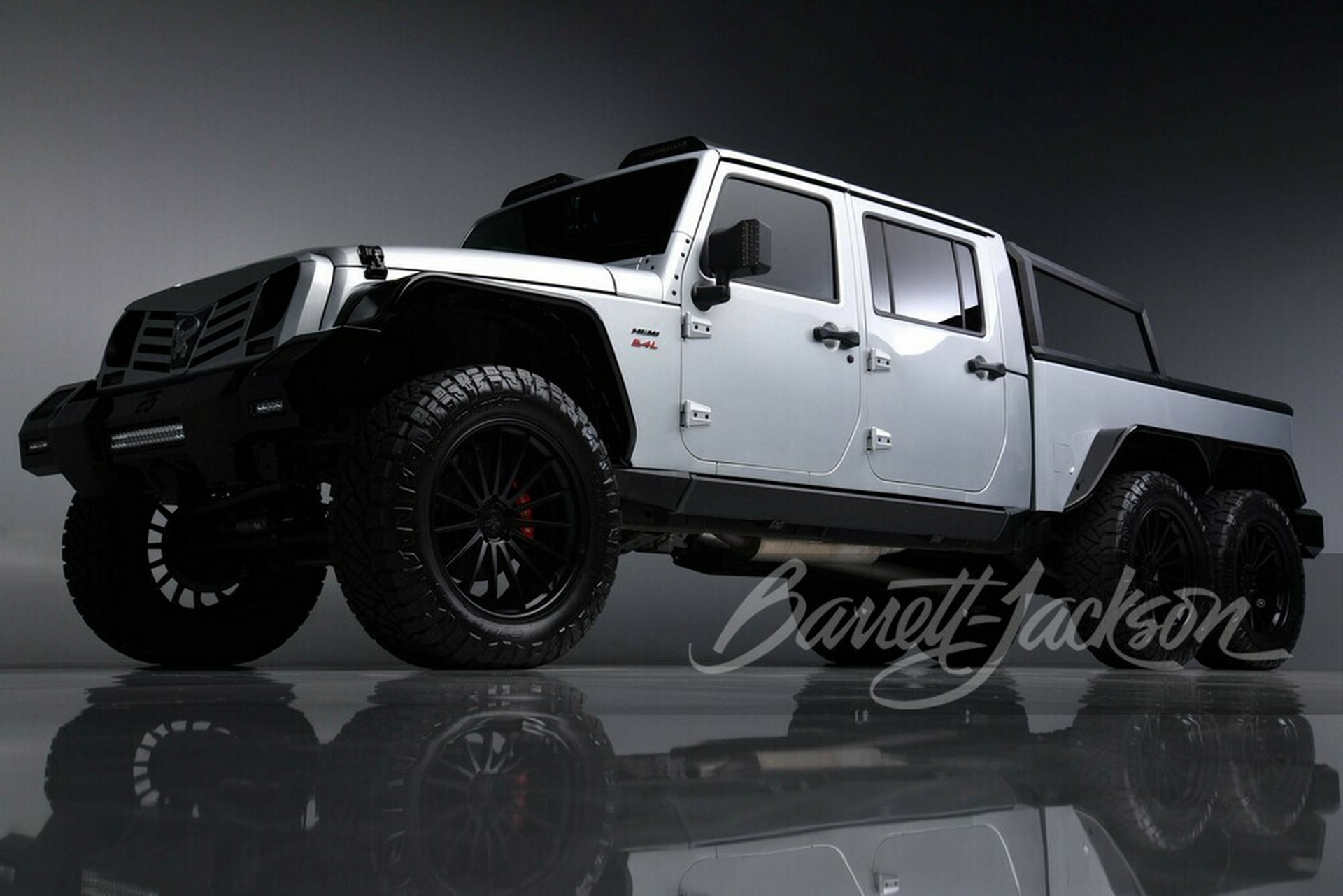 Forget The Gladiator, Buy This Hemi-Powered 2012 Jeep Wrangler 6×6 Pickup Instead