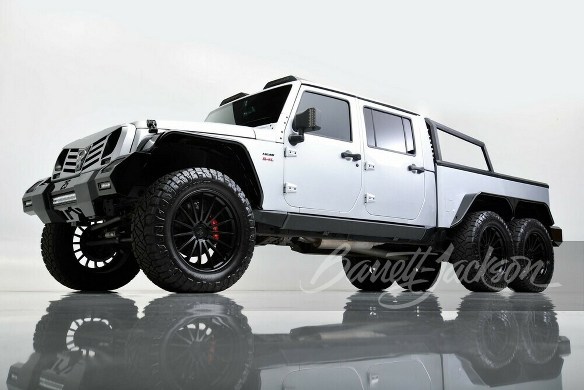Forget The Gladiator, Buy This Hemi-Powered 2012 Jeep Wrangler 6×6 Pickup Instead