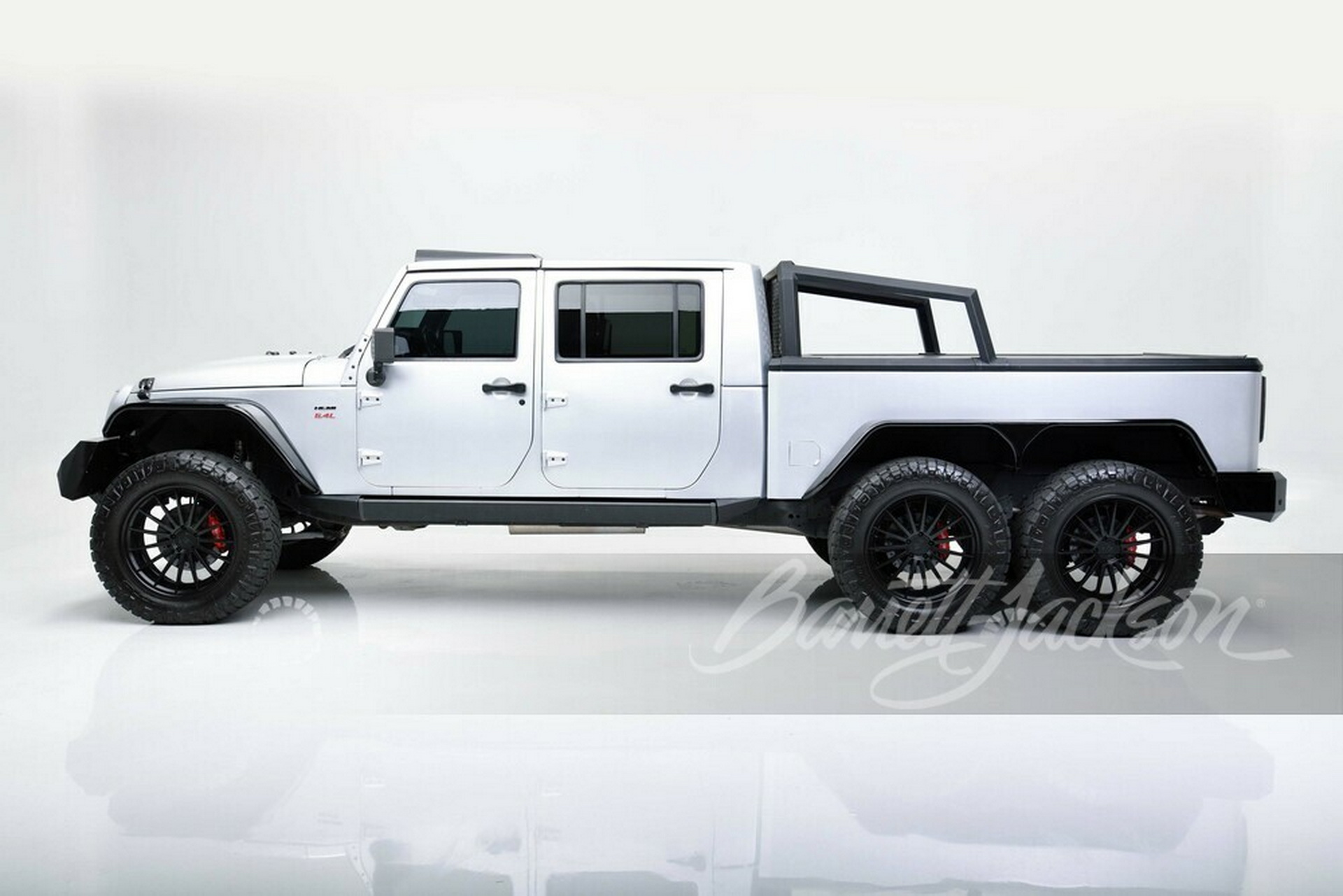 Forget The Gladiator, Buy This Hemi-Powered 2012 Jeep Wrangler 6×6 Pickup Instead