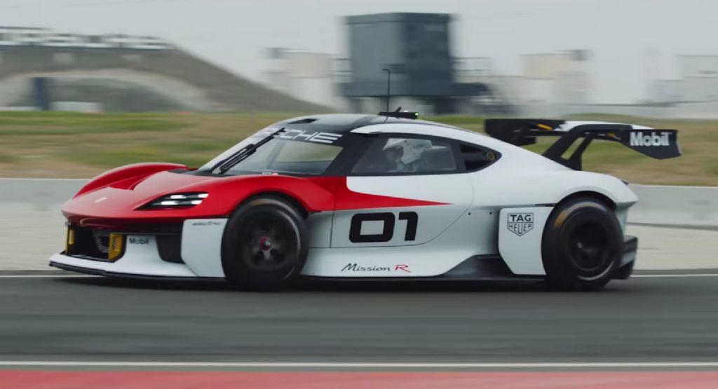  Driving The Porsche’s Electric Mission R Makes The Future Of Racing Look Bright