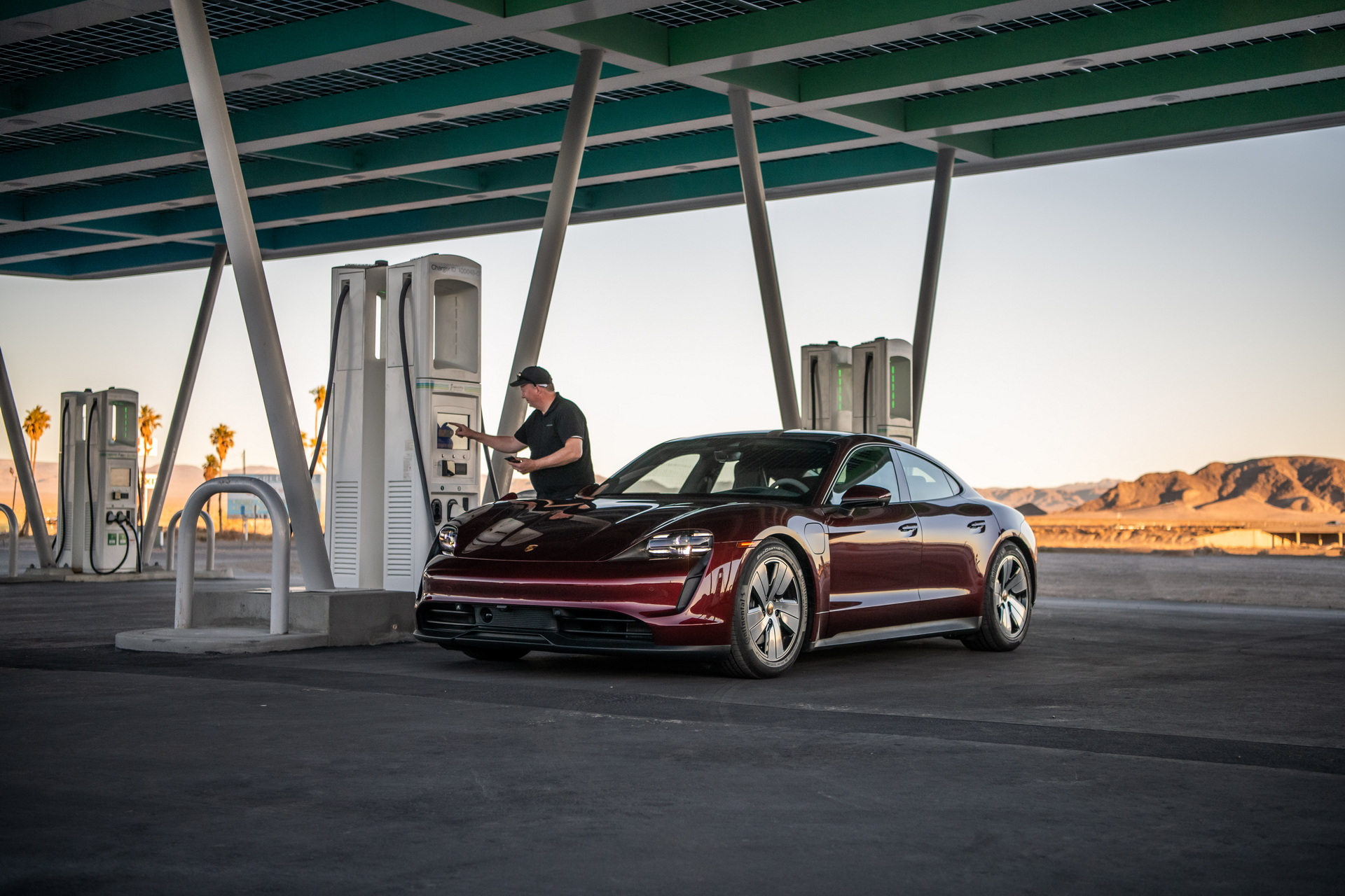 Porsche Taycan Spends Under 2.5 Hours Charging On Cross Country Drive, Smashing World Record