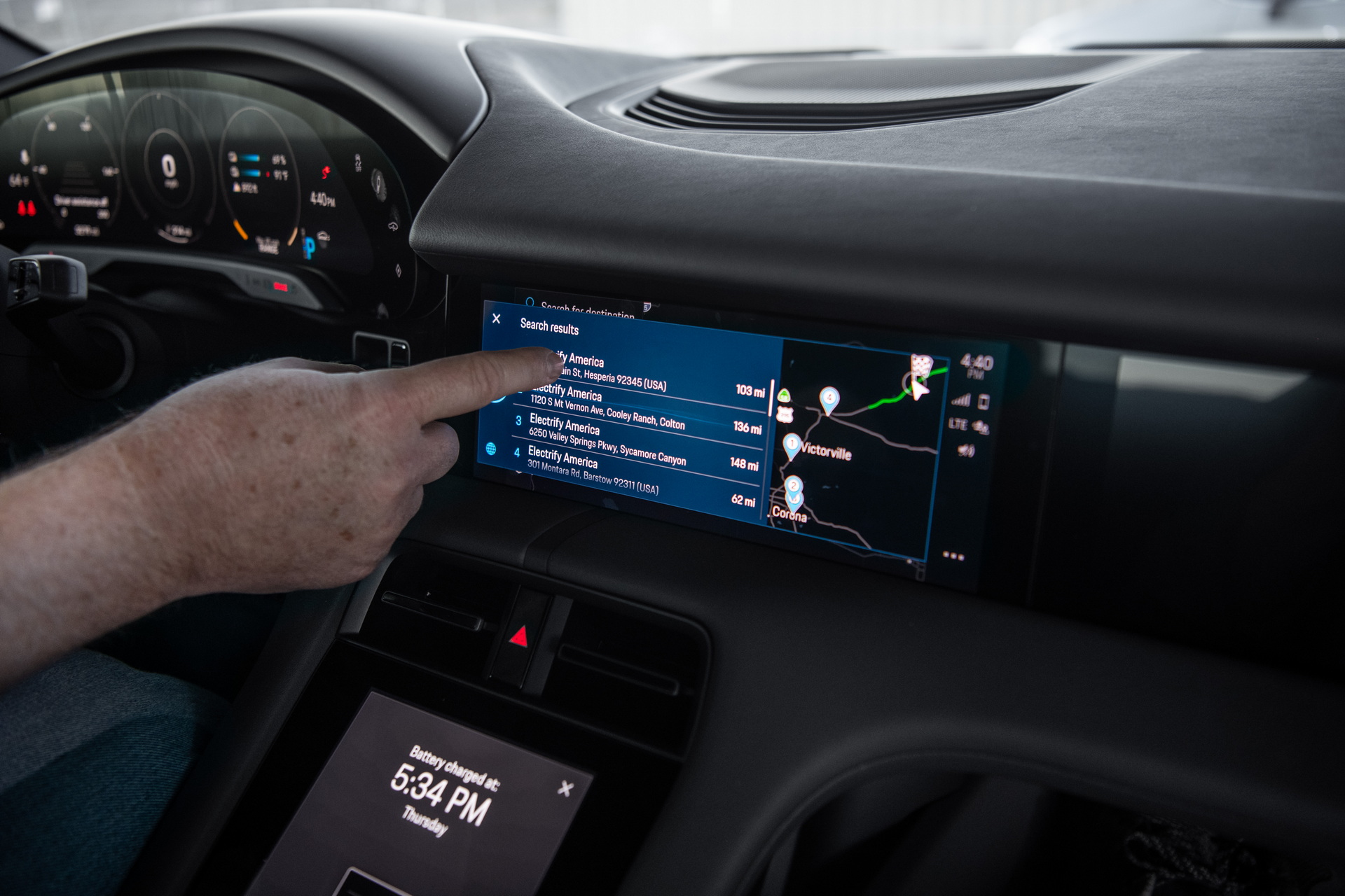 Porsche Taycan Spends Under 2.5 Hours Charging On Cross Country Drive, Smashing World Record